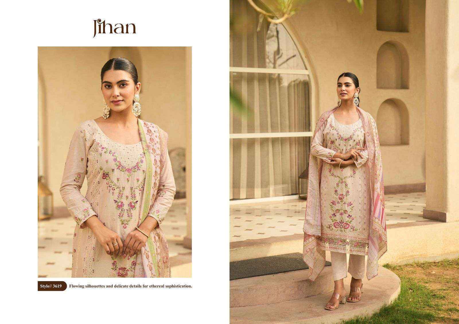 Jihan Taskeen Vol 3 Cotton Dress Material Wholesale Price ( 6 Pcs Catalog )