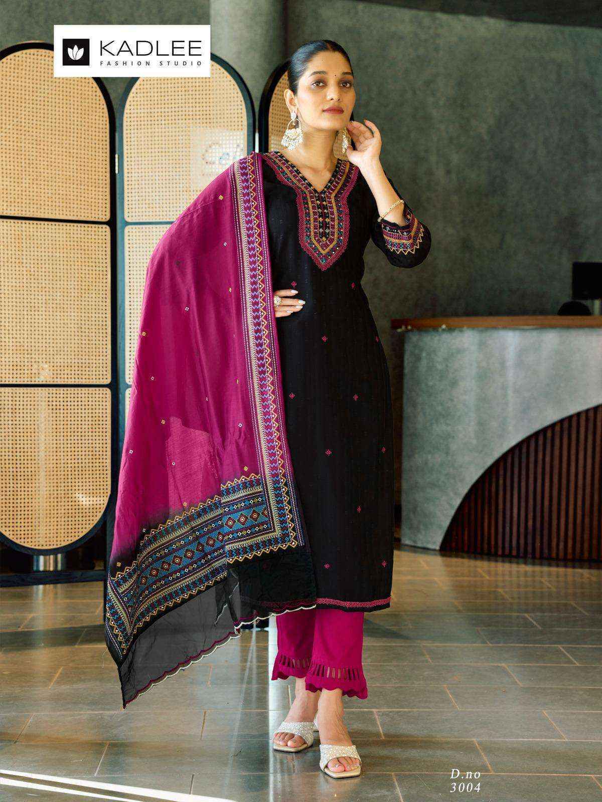 Kadlee Vardan Viscose Readymade Suit Wholesale Price ( 4 Pcs Catalog )