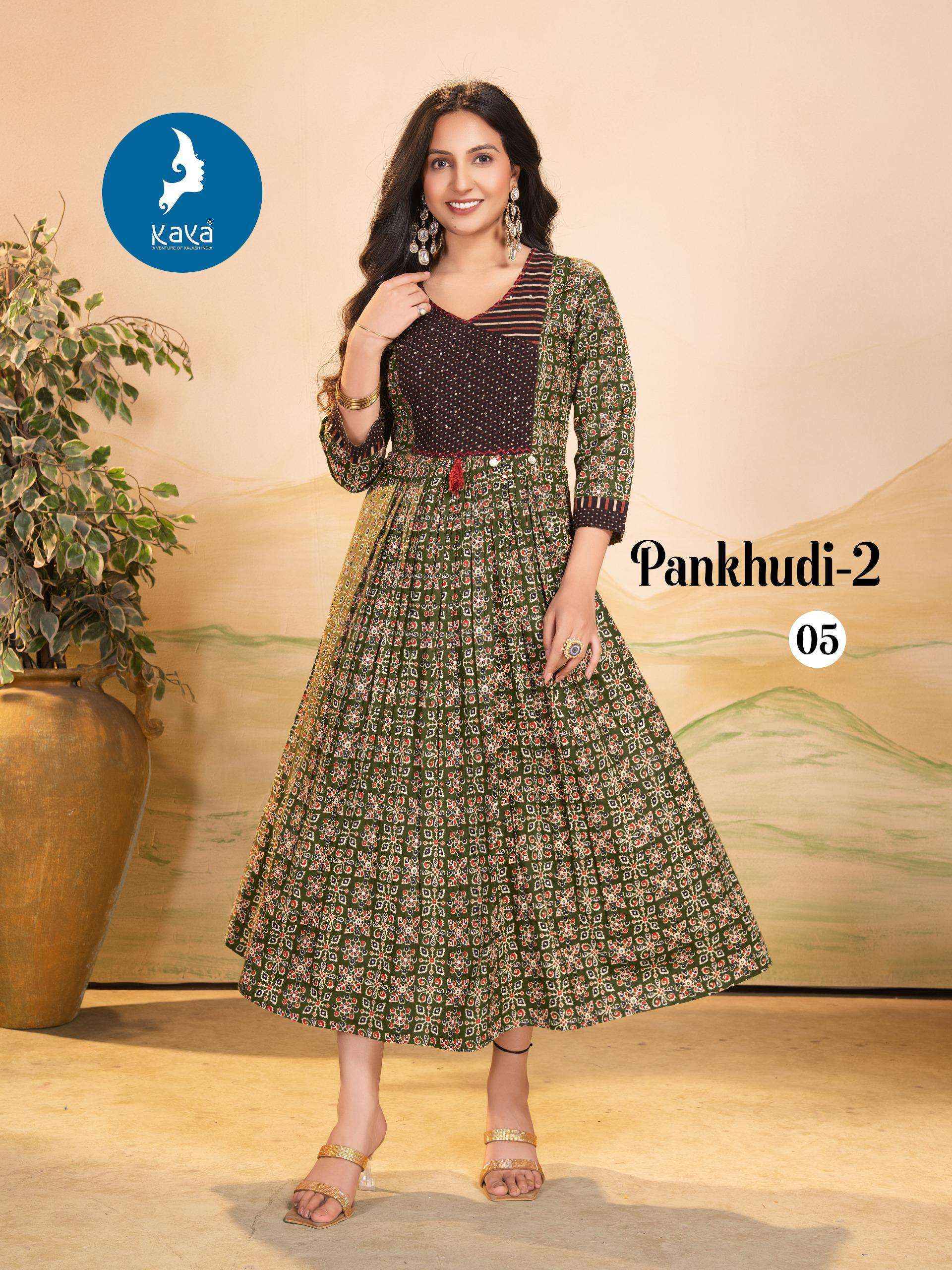 Kaya Pankhudi Vol 2 Cotton Kurti Set Wholesale Price  ( 6 Pcs Catalog )