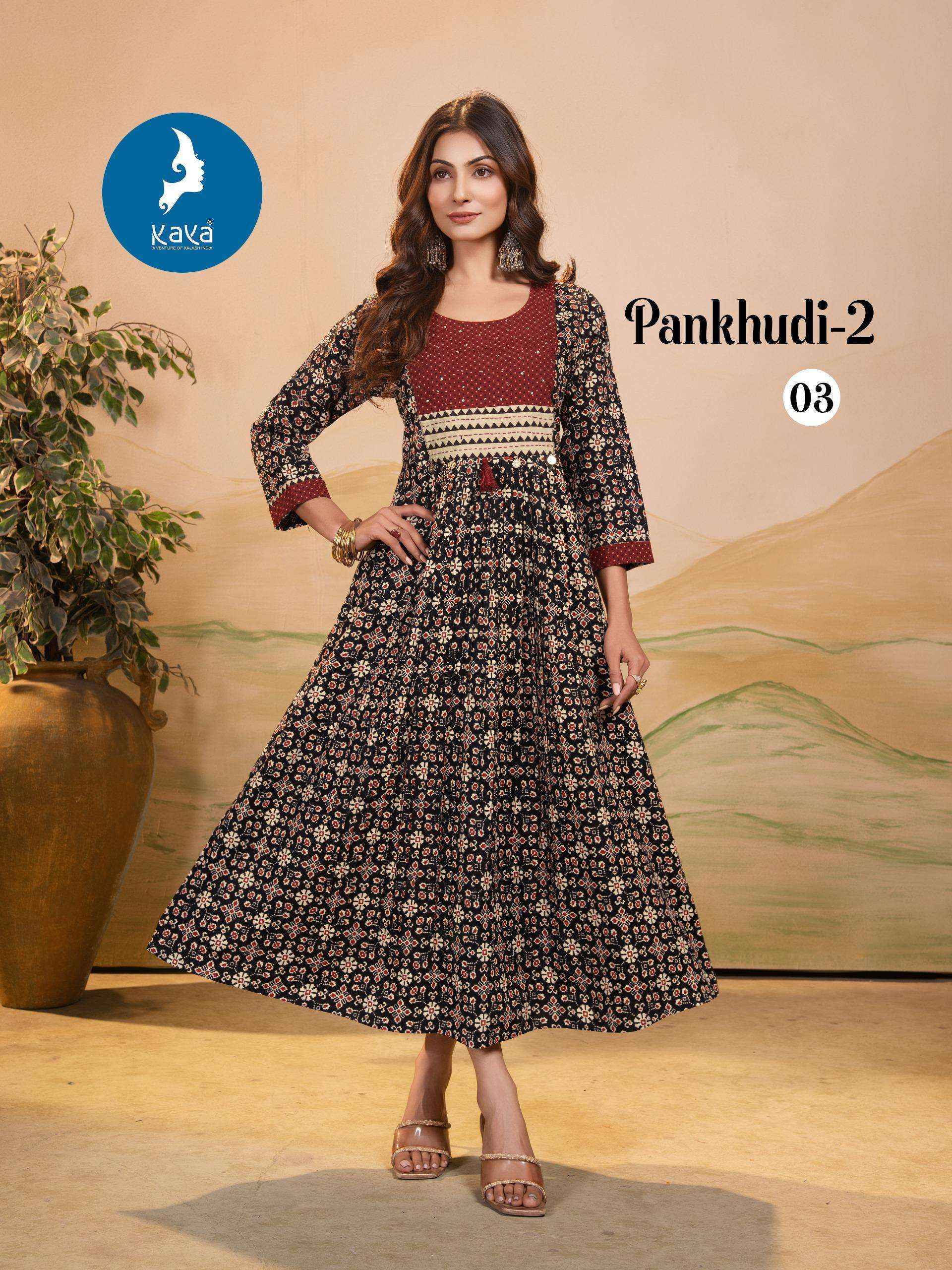 Kaya Pankhudi Vol 2 Cotton Kurti Set Wholesale Price  ( 6 Pcs Catalog )