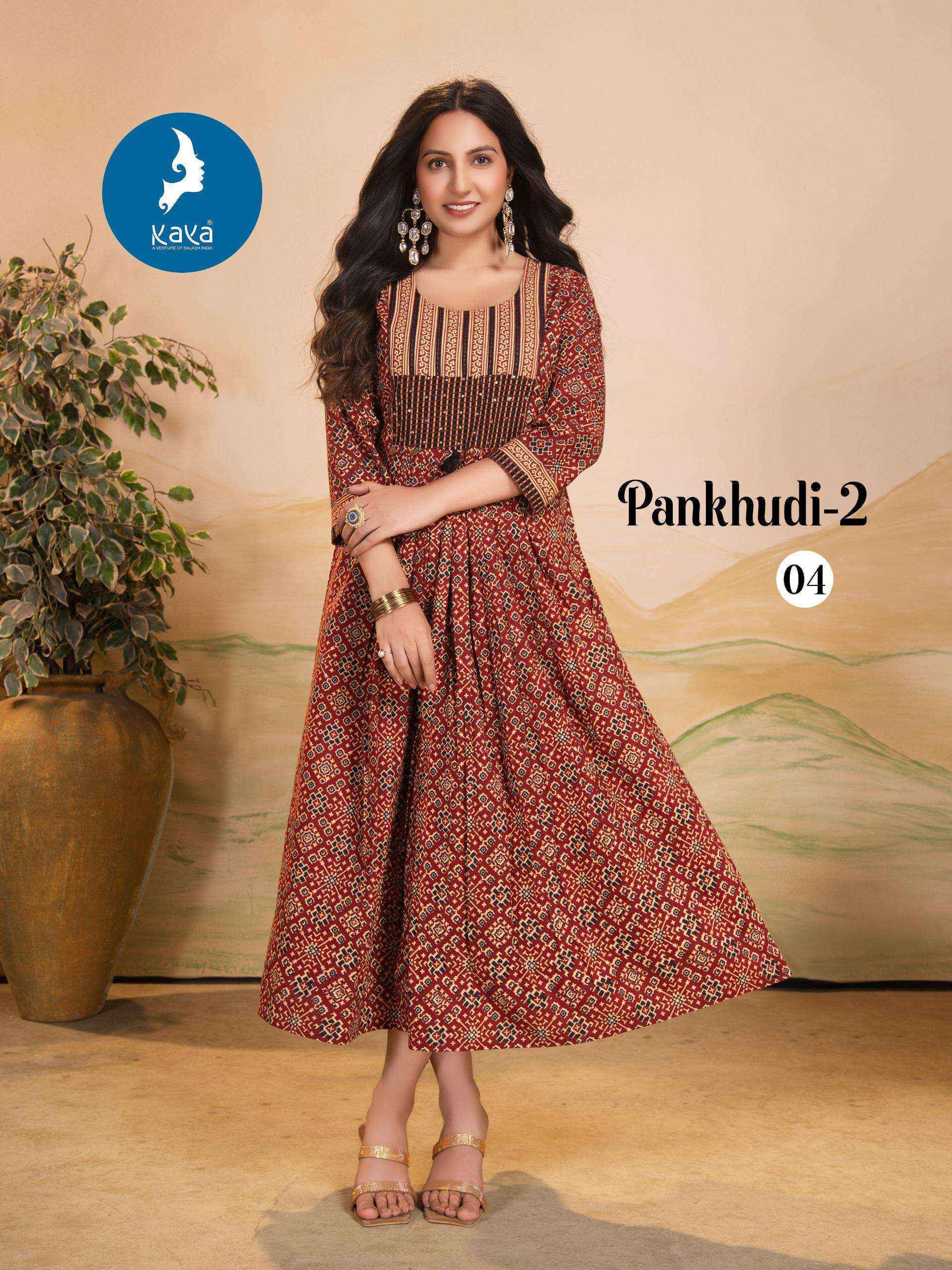 Kaya Pankhudi Vol 2 Cotton Kurti Set Wholesale Price  ( 6 Pcs Catalog )