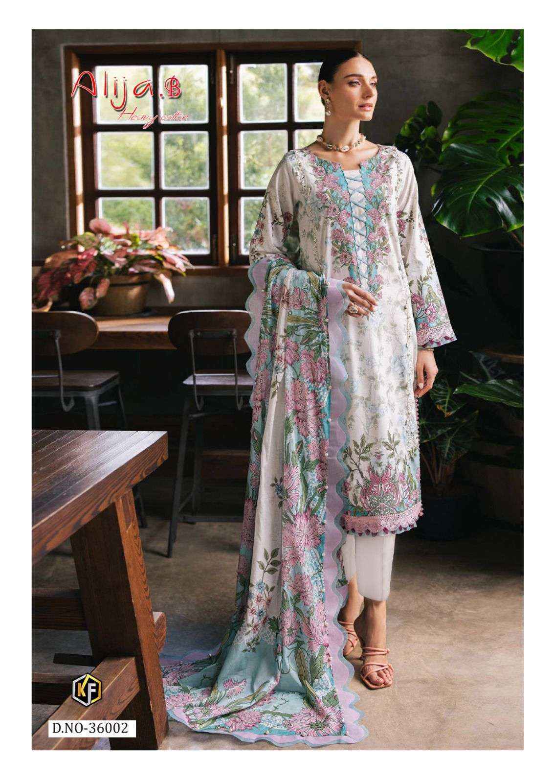 Keval Fab Alija B Vol 36 Cotton Dress Material Wholesale Price ( 6 pcs Catalogue )
