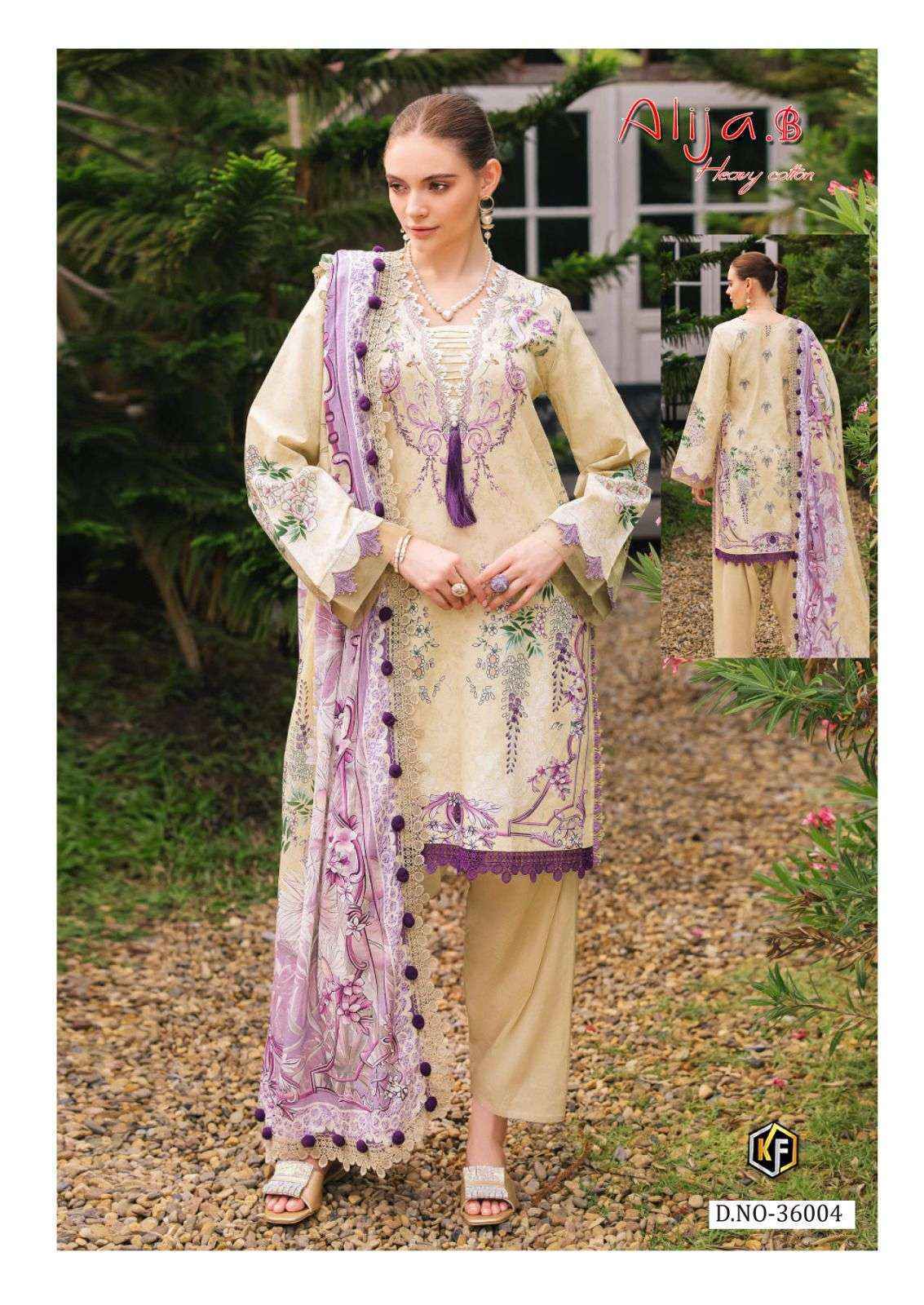 Keval Fab Alija B Vol 36 Cotton Dress Material Wholesale Price ( 6 pcs Catalogue )