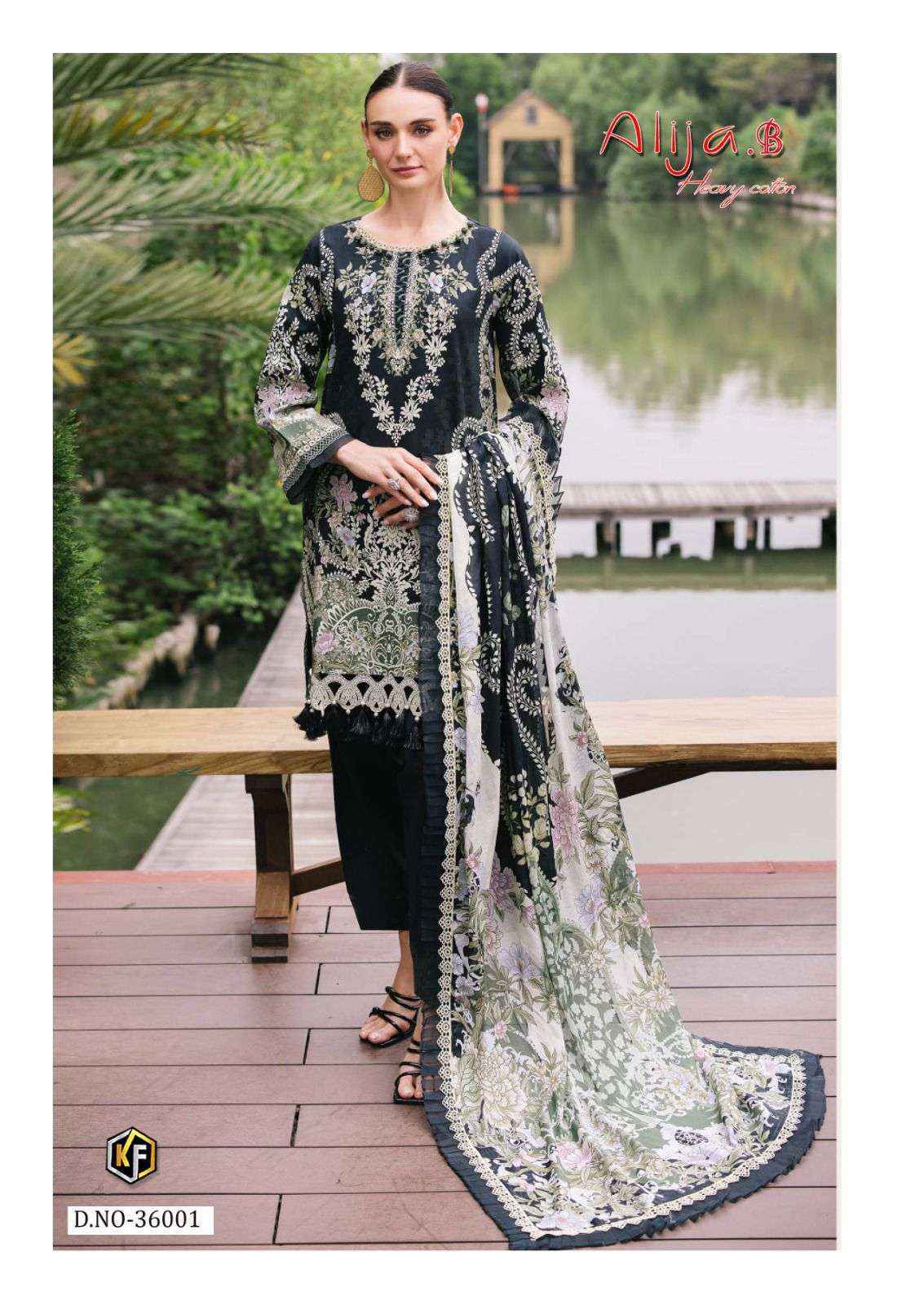 Keval Fab Alija B Vol 36 Cotton Dress Material Wholesale Price ( 6 pcs Catalogue )