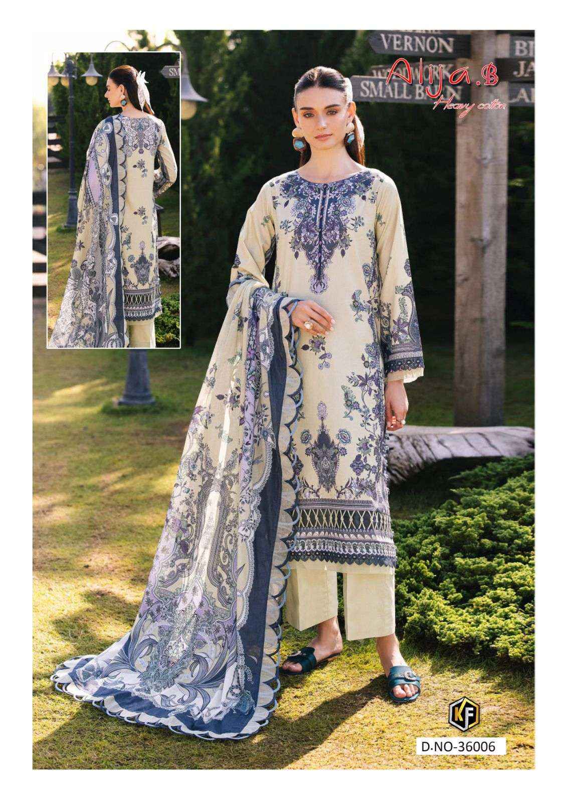 KEVAL FAB ALIJA B VOL 36 READY MADE COLLECTION COTTON DIGITAL PRINT DRESS WHOLESALE PRICE ( 6 PCS CATALOG )