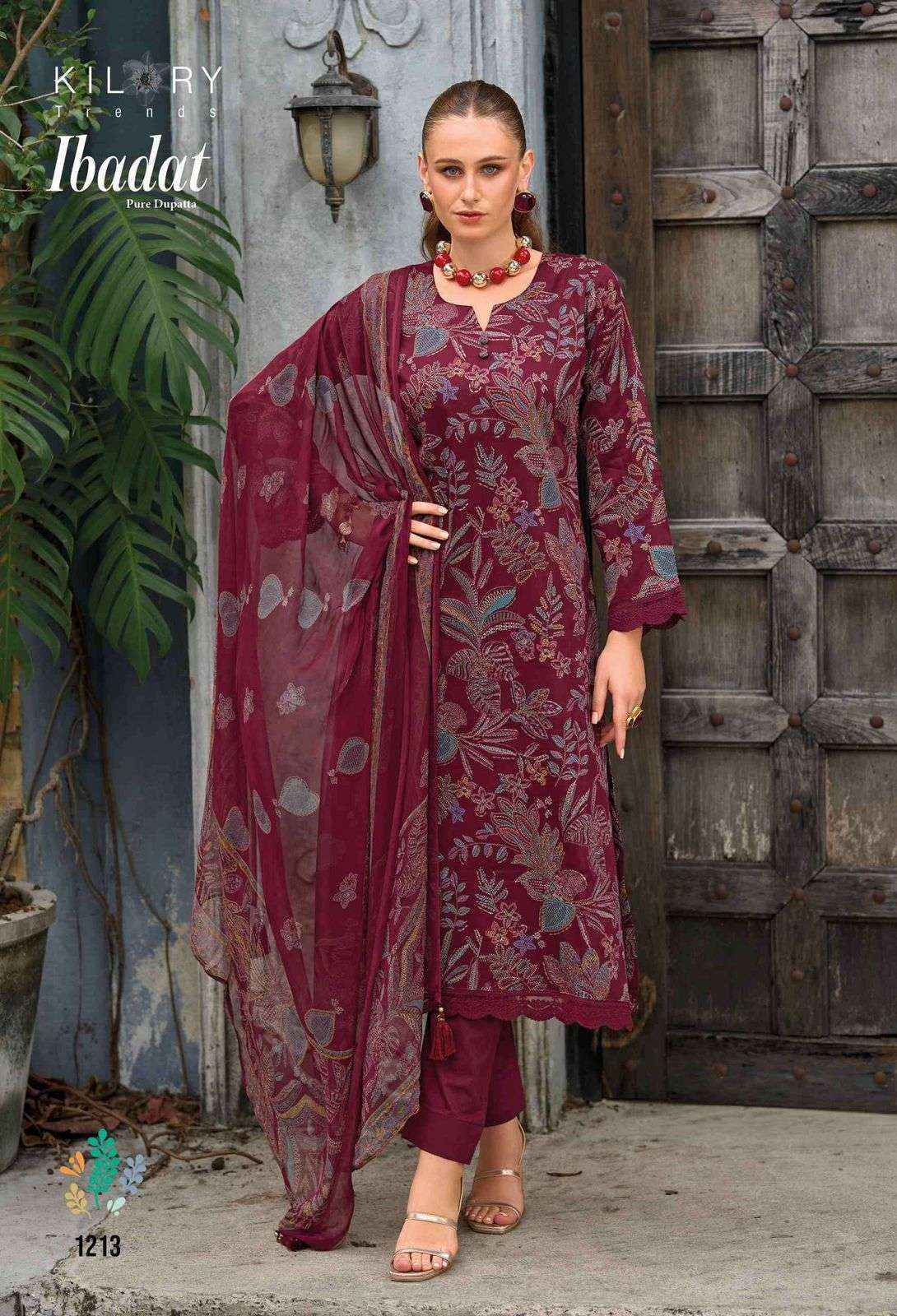 Kilory Trends Ibadat Linene Jam Cotton Dress Material Wholesale Price ( 4 pcs Catalogue )