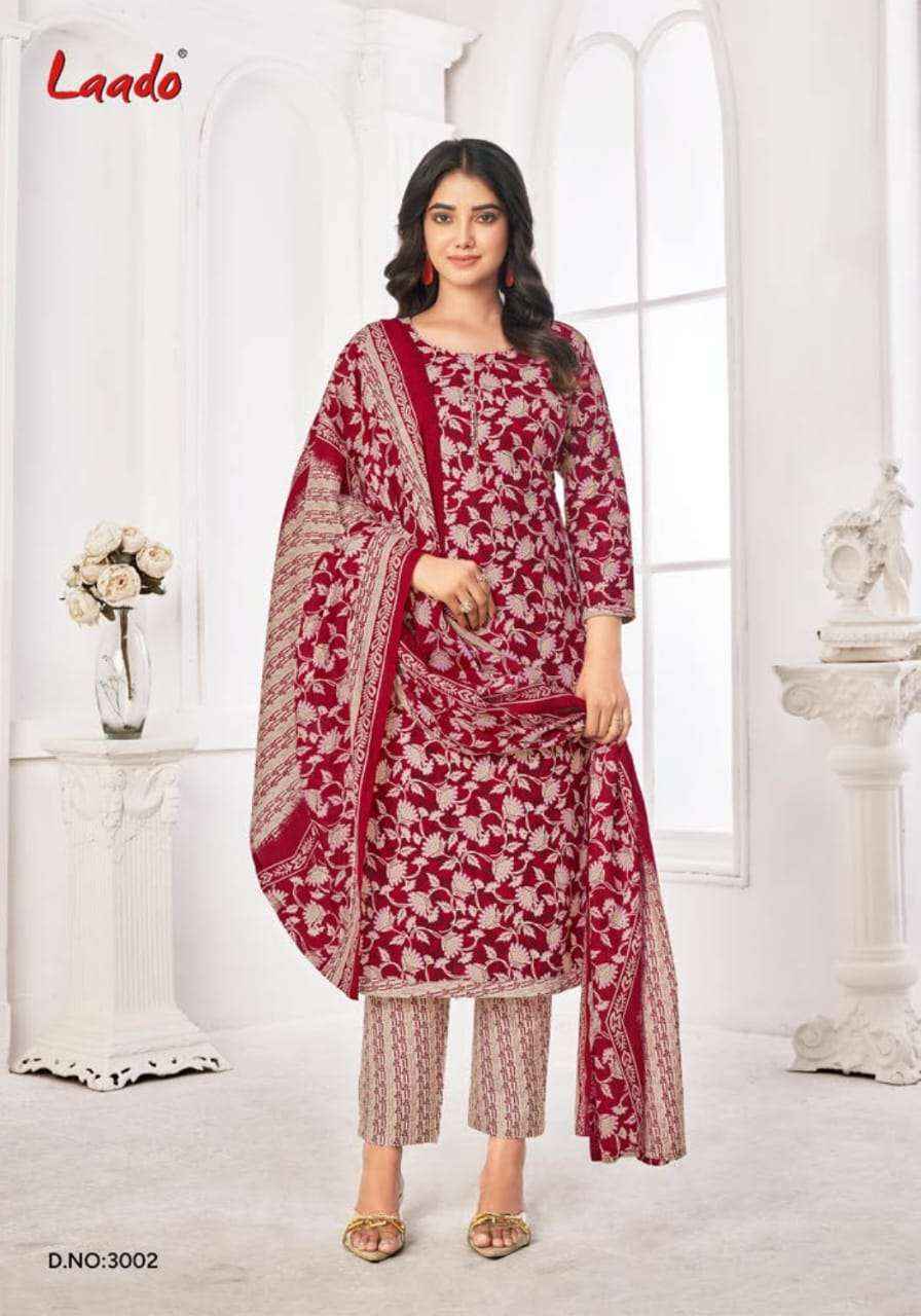 Laado Princess Vol 3 Cotton Dress Material New Catalog ( 10 Pcs Catalog )