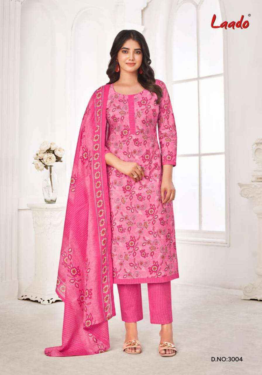 Laado Princess Vol 3 Cotton Dress Material New Catalog ( 10 Pcs Catalog )