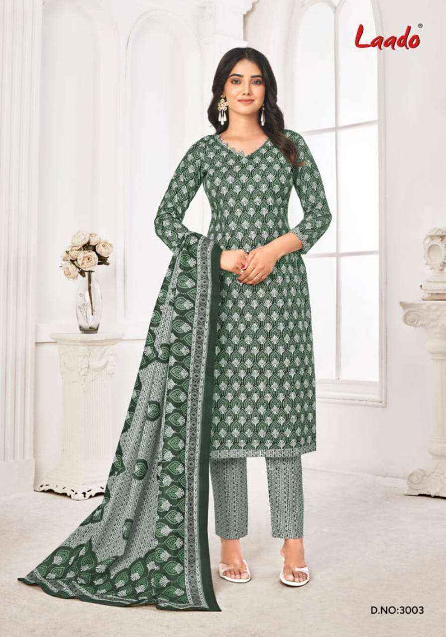 Laado Princess Vol 3 Cotton Dress Material New Catalog ( 10 Pcs Catalog )