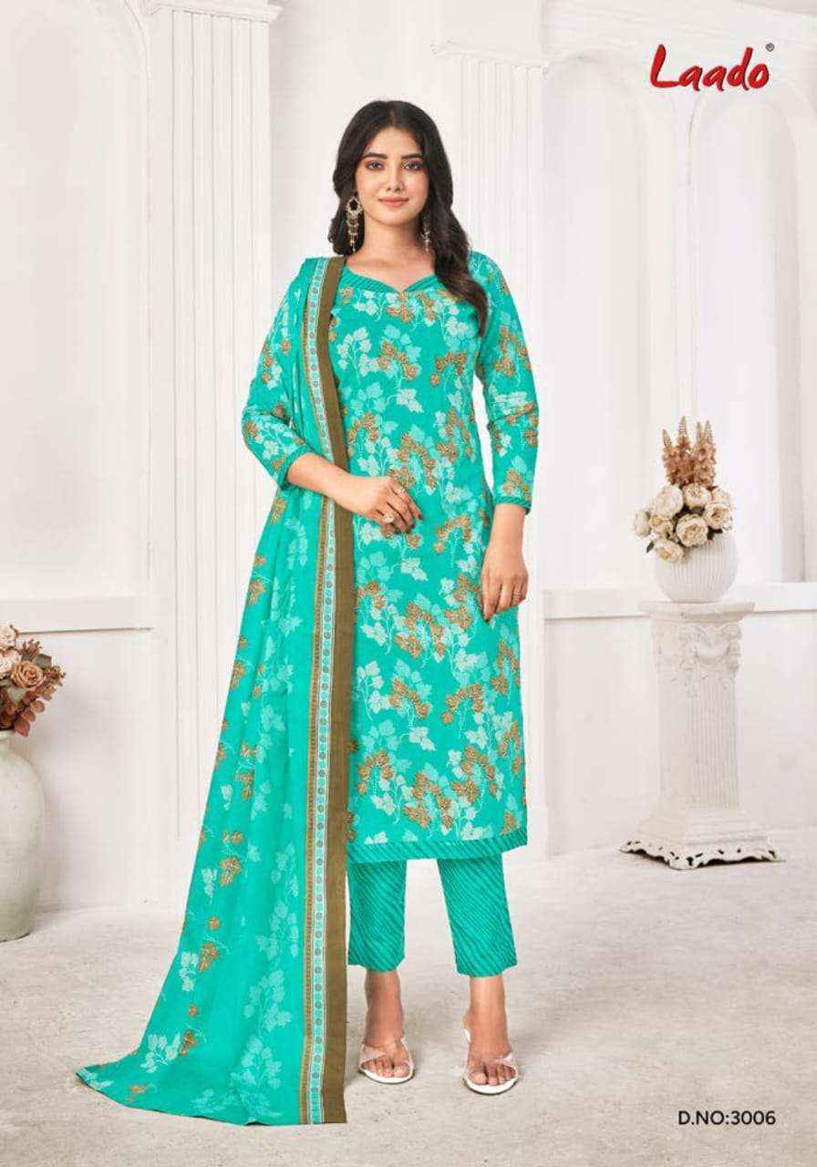 Laado Princess Vol 3 Cotton Dress Material New Catalog ( 10 Pcs Catalog )