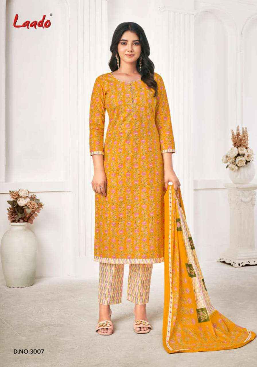 Laado Princess Vol 3 Cotton Dress Material New Catalog ( 10 Pcs Catalog )