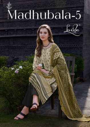 Levisha Madhubala Vol 5 Cambric Cotton Dress Material ( 8 pcs Catalogue )