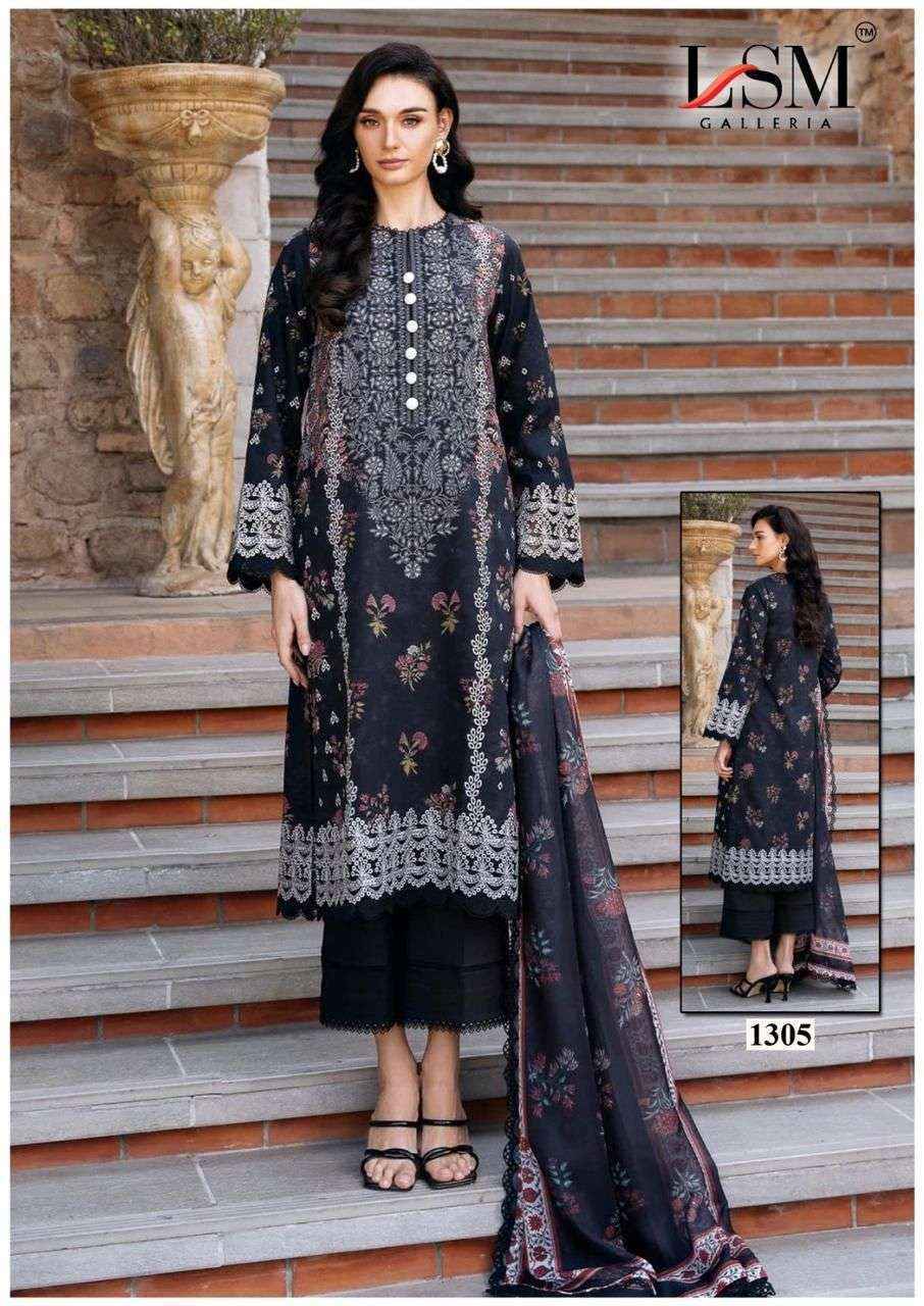 LSM Galleria Parian Dream Vol 13 Lawn Pakistani Suits ( 6 pcs Catalogue )