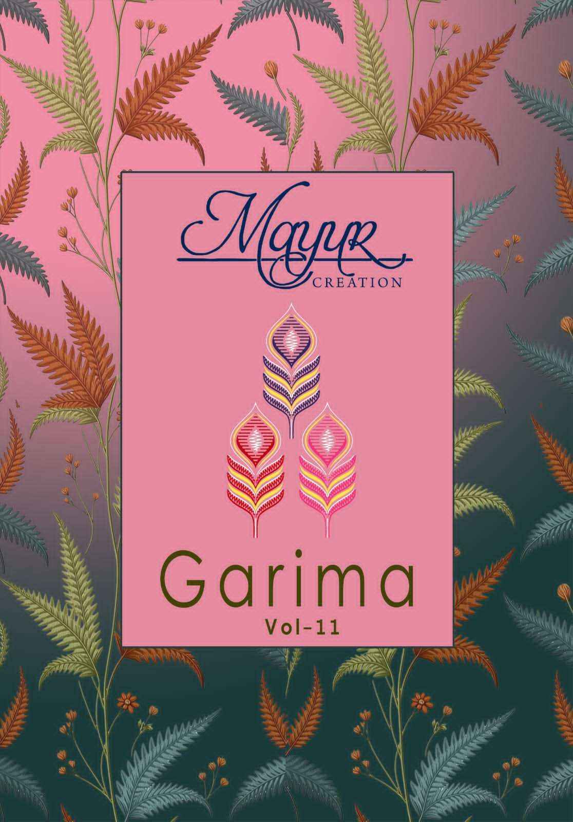 Mayur Garima Vol 11 Cotton Salwar Suits Surat Wholesale ( 10 pcs Catalogue )