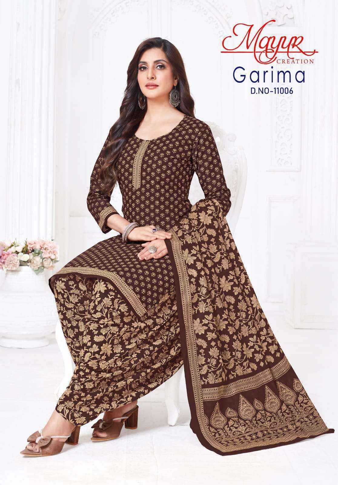 Mayur Garima Vol 11 Cotton Salwar Suits Surat Wholesale ( 10 pcs Catalogue )