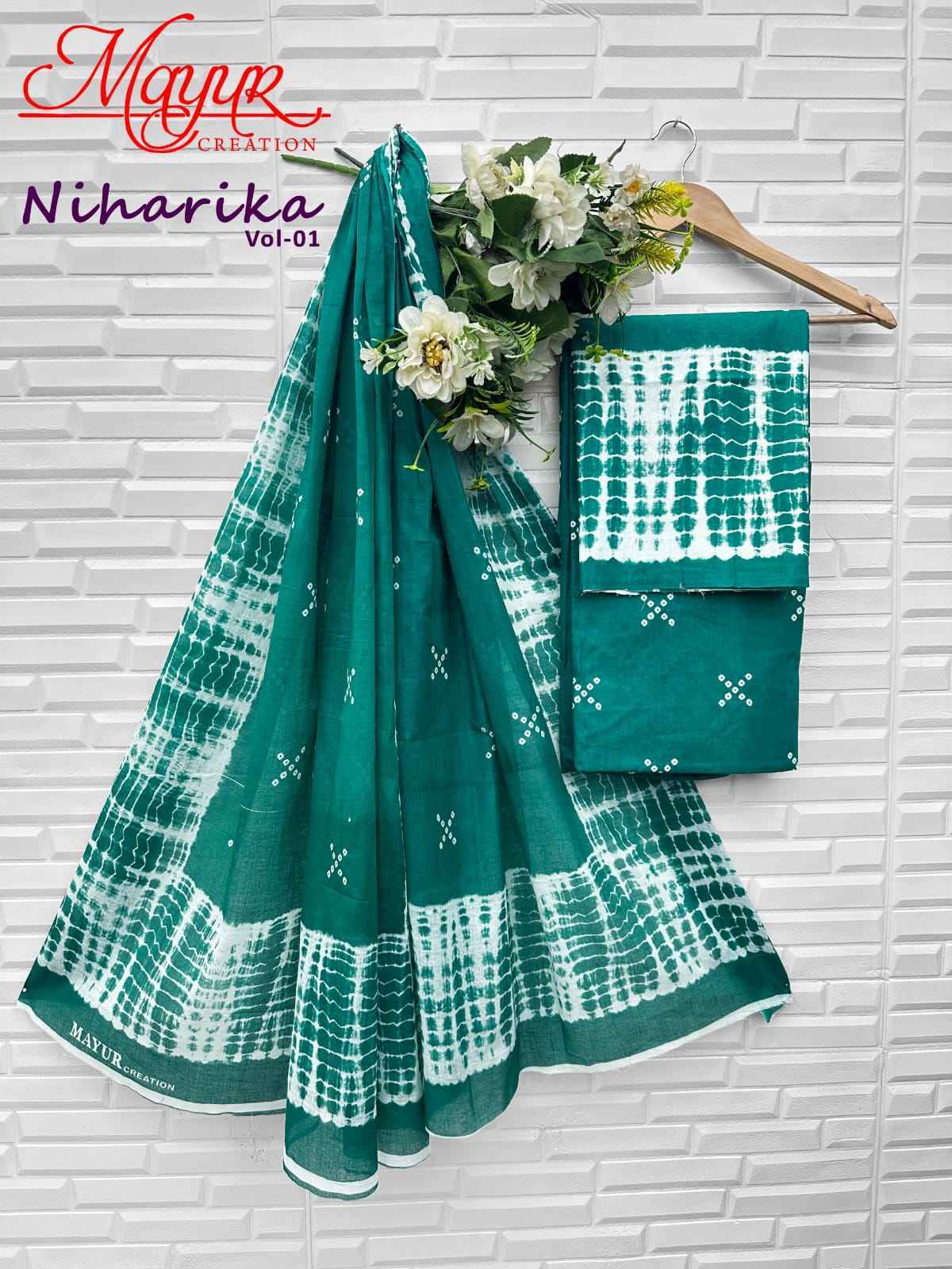Mayur Niharika Vol 1 Cotton Dress Material Surat Wholesale ( 10 pcs Catalogue ) 