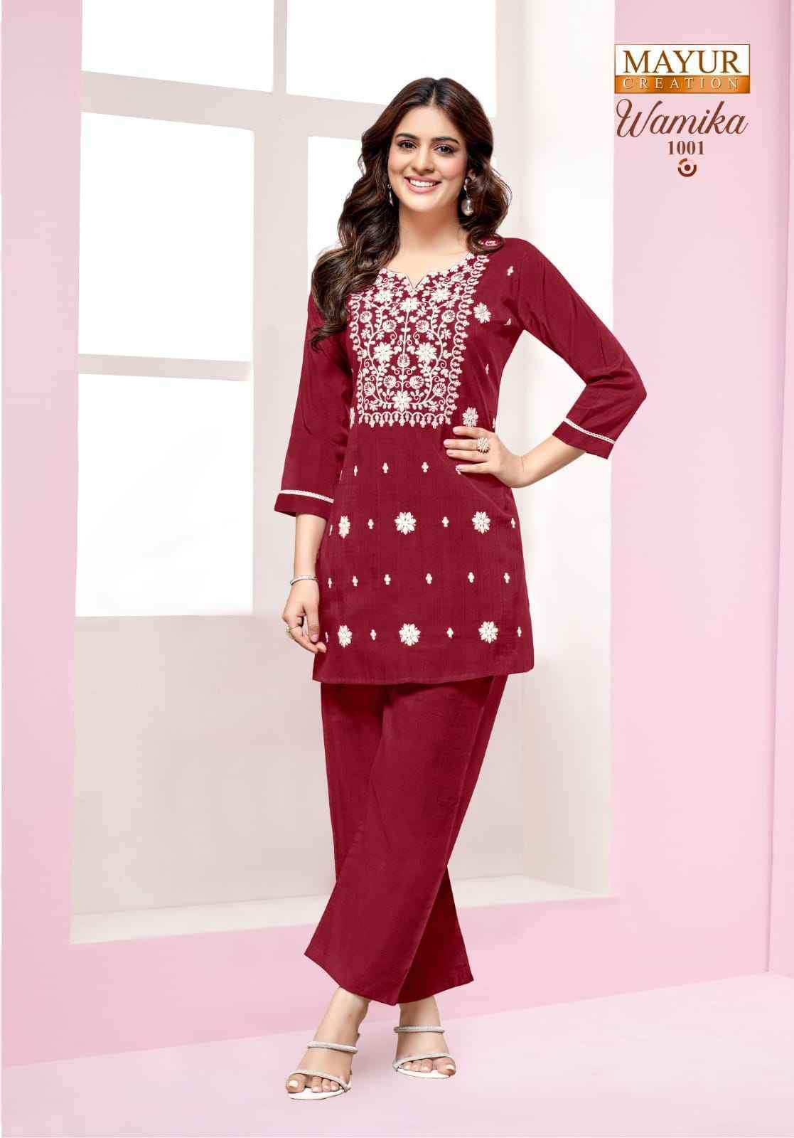 Mayur Wamika Vol 1 Vetican Silk Co Ord Set Online Shopping ( 6 pcs Catalogue )