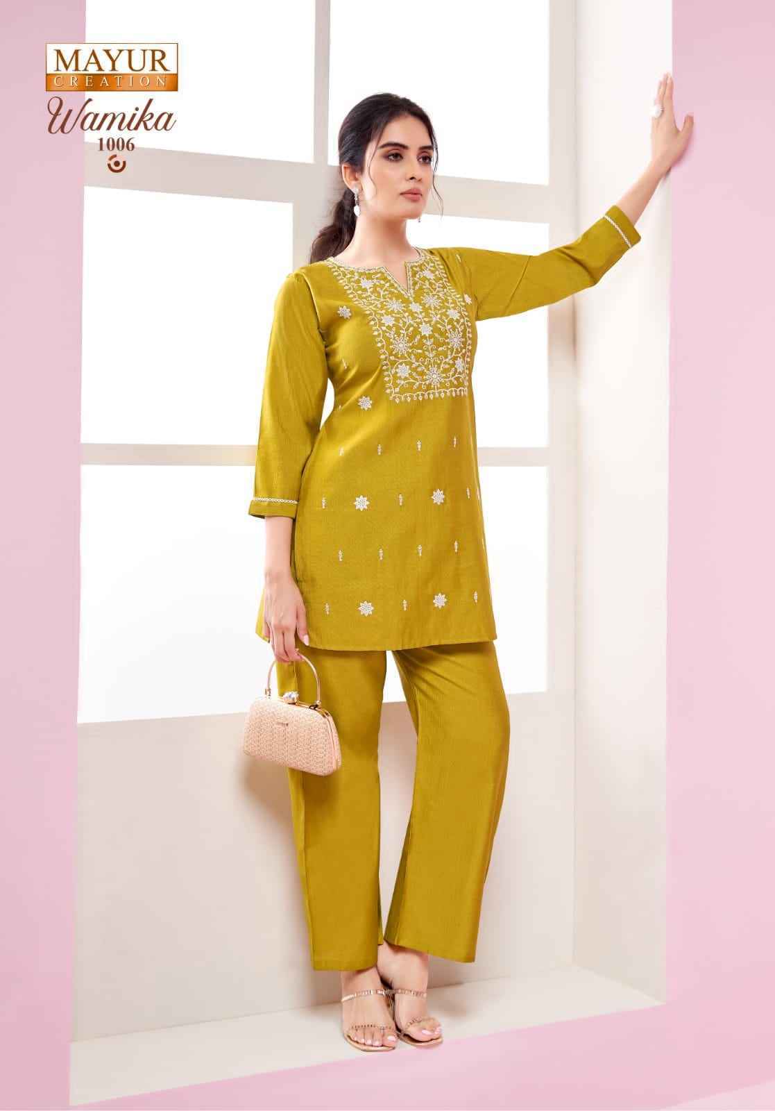 Mayur Wamika Vol 1 Vetican Silk Co Ord Set Online Shopping ( 6 pcs Catalogue )