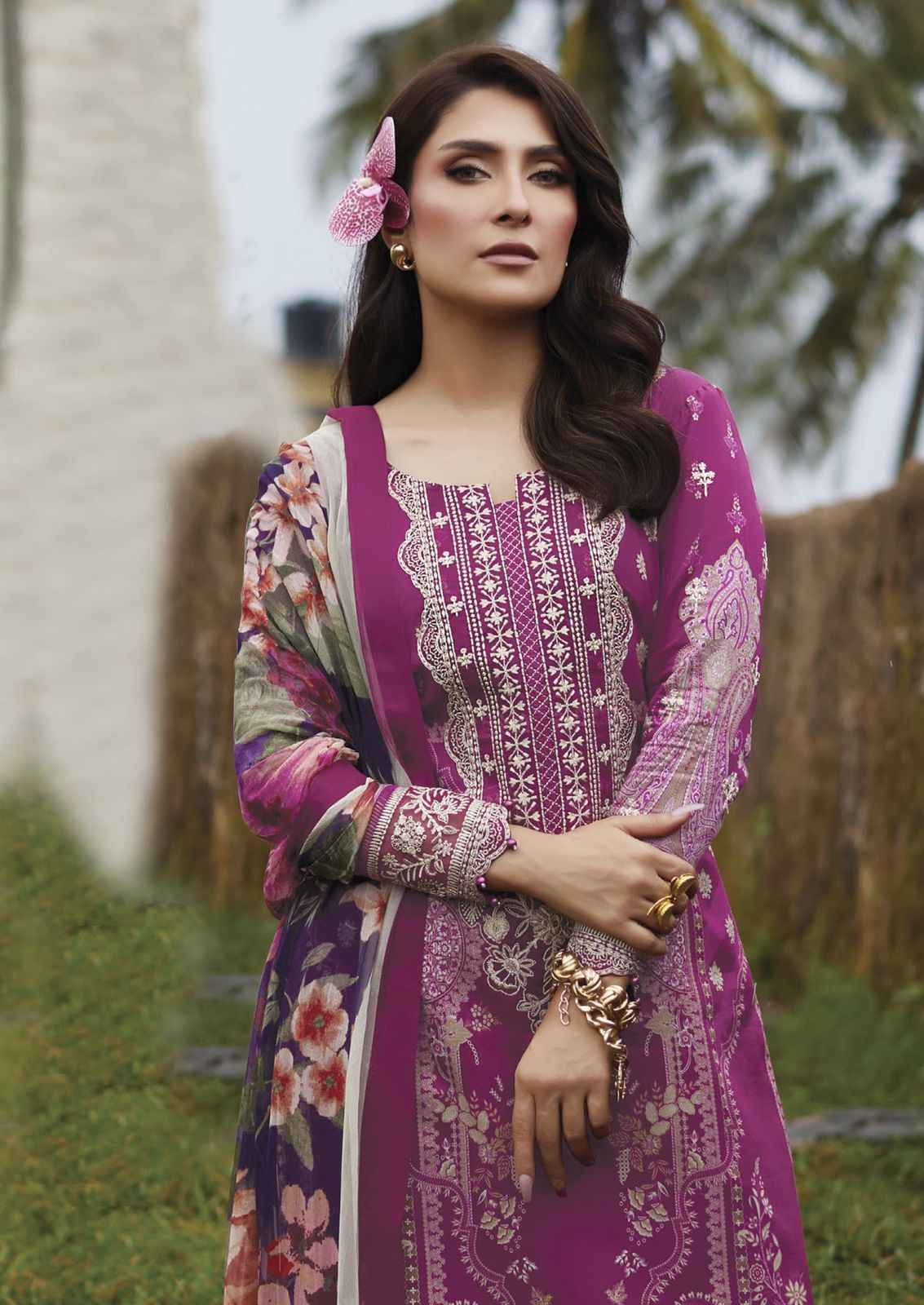 Mishri Creation Flora Vol 4 Lawn Cotton Dress Material Wholesale Price ( 6 Pcs Catalog )