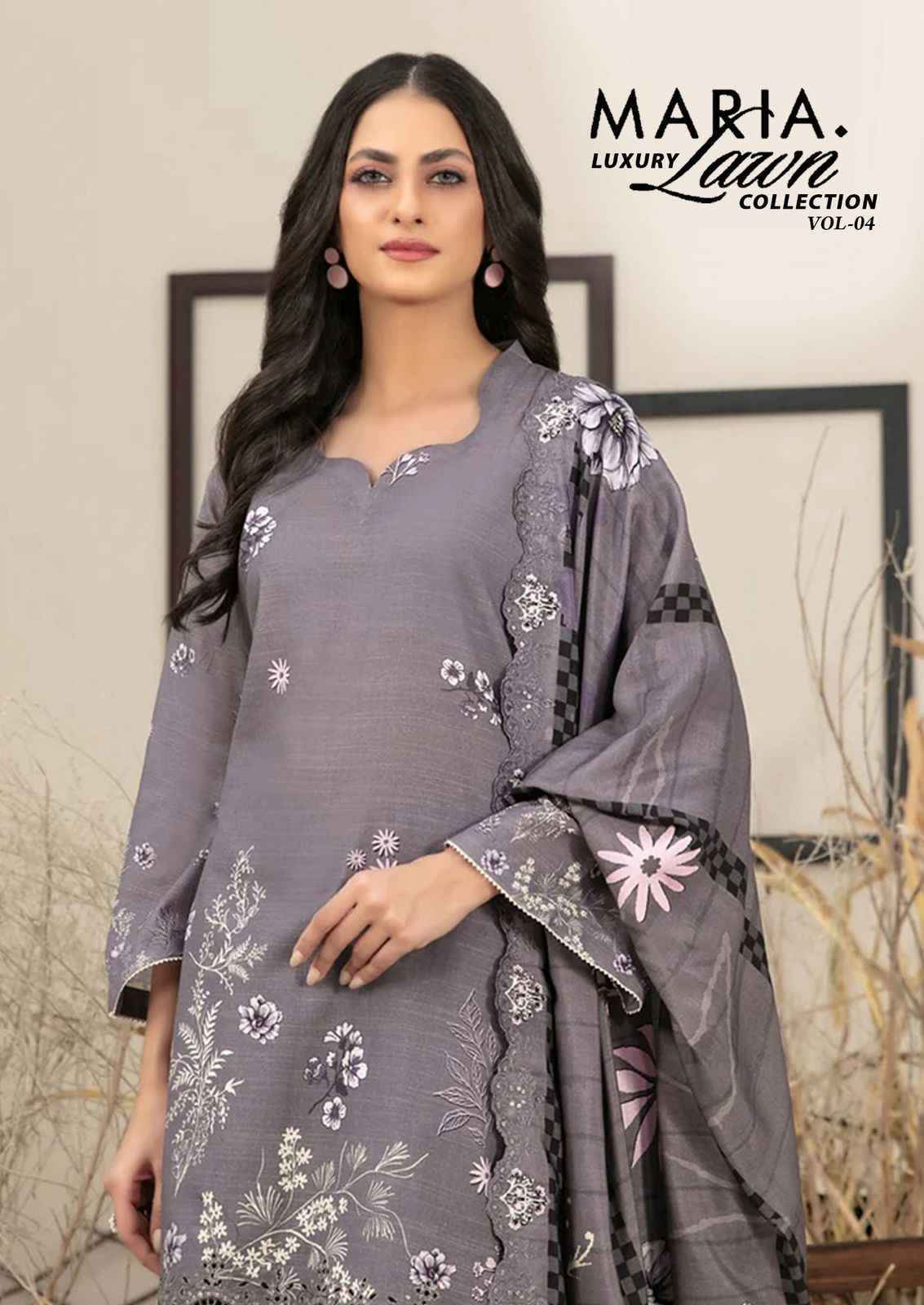 Miss World Choice Maria Vol 4 Cotton Pakistani Suits Wholesale surat ( 6 pcs Catalogue )
