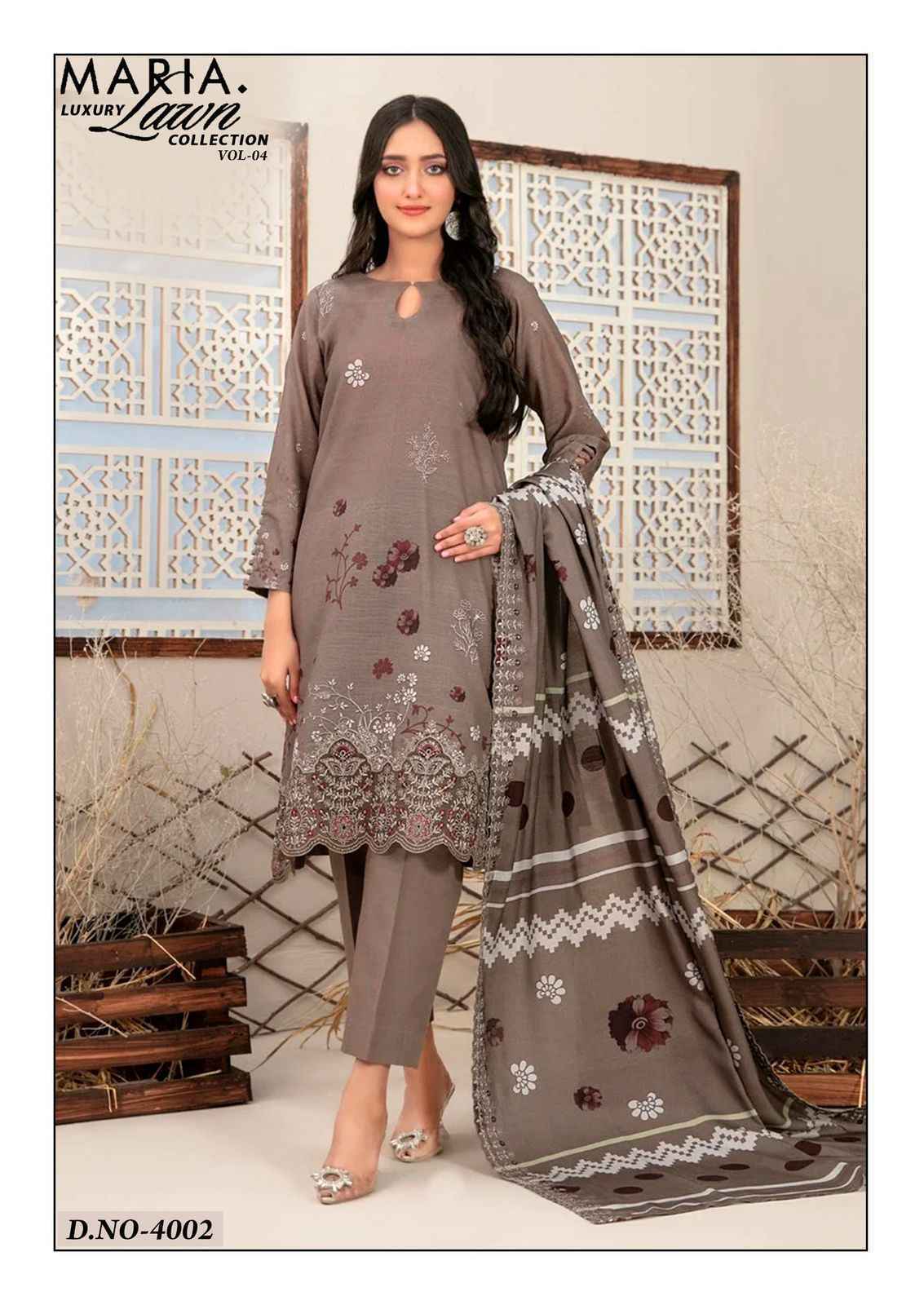 Miss World Choice Maria Vol 4 Cotton Pakistani Suits Wholesale surat ( 6 pcs Catalogue )