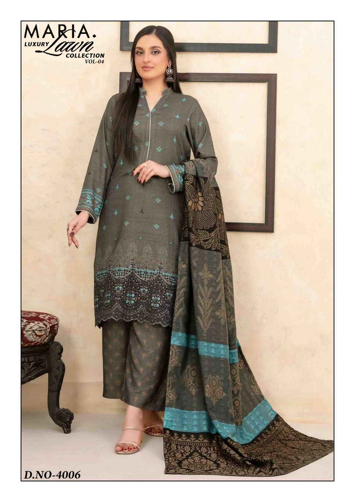 Miss World Choice Maria Vol 4 Cotton Pakistani Suits Wholesale surat ( 6 pcs Catalogue )