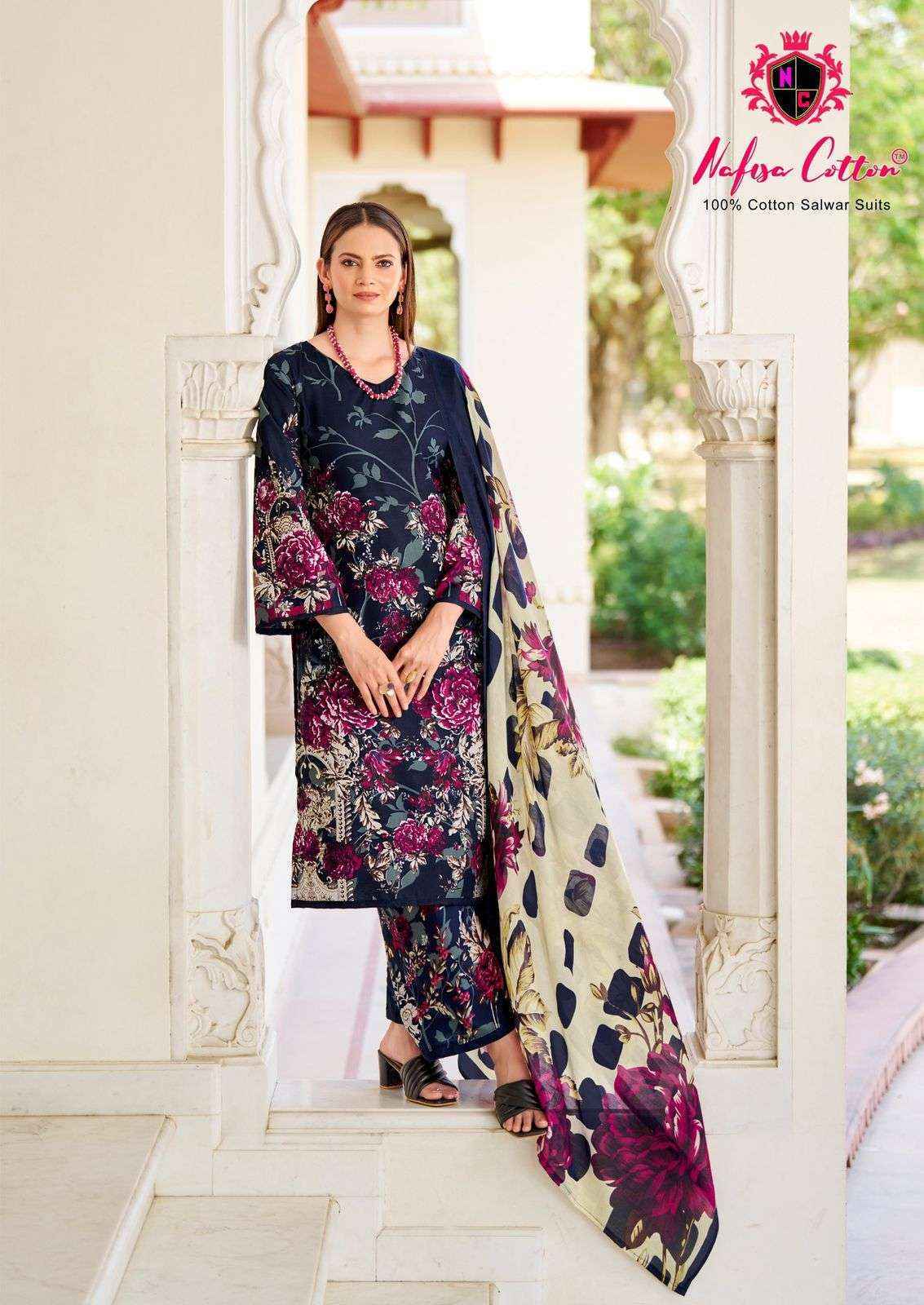 Nafisa Cotton Hoor Printed Summer Edition 25 Cotton Dress Material Wholesale Price ( 6 Pcs Catalog )