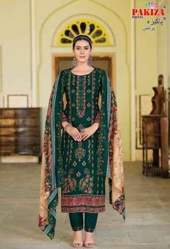 Pakiza Prints Khusboo Vol 57 Lawn Dress Material Wholesale Price ( 10 Pcs Catalog )