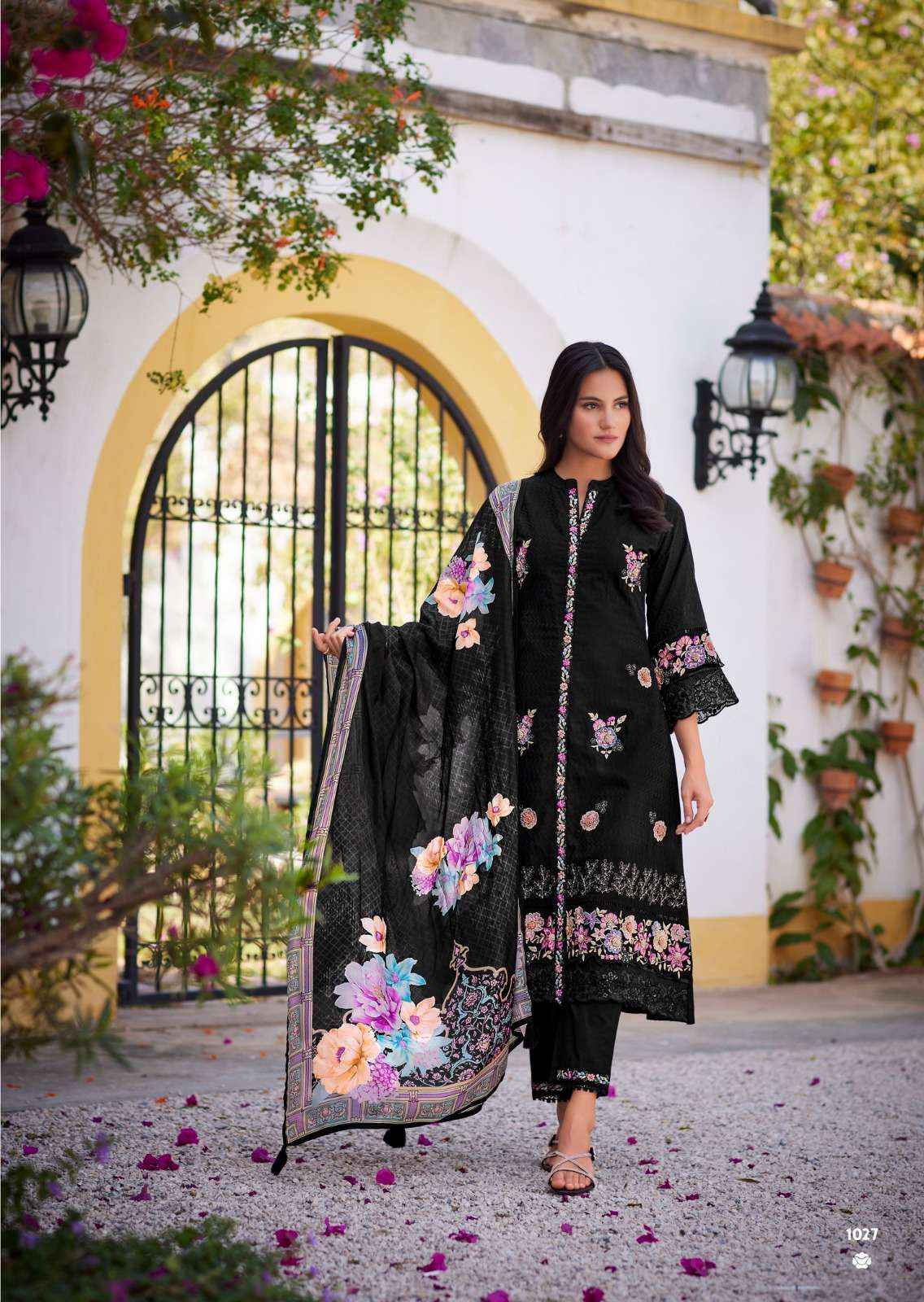 PRM INDIA CASABELLA COTTON EMBROIDERY DESIGNER READY MADE DRESS WHOLESALE RATE ( 6 PCS CATALOG )