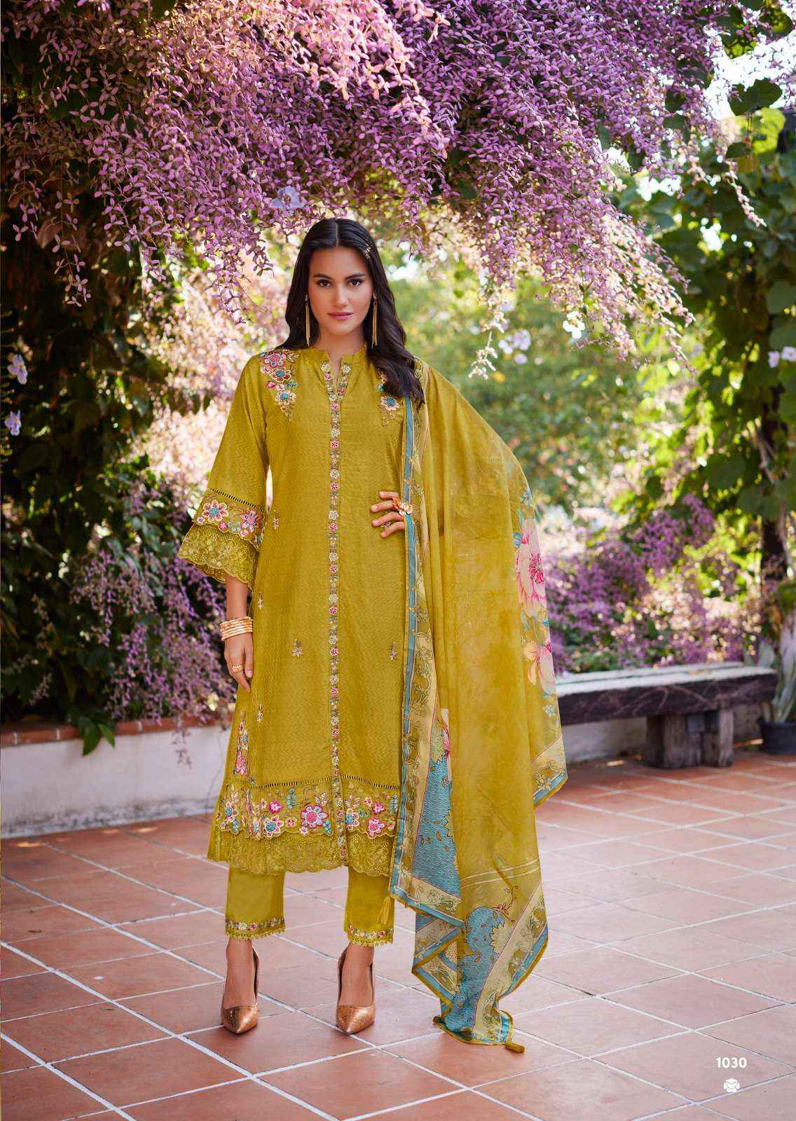 PRM INDIA CASABELLA COTTON EMBROIDERY DESIGNER READY MADE DRESS WHOLESALE RATE ( 6 PCS CATALOG )