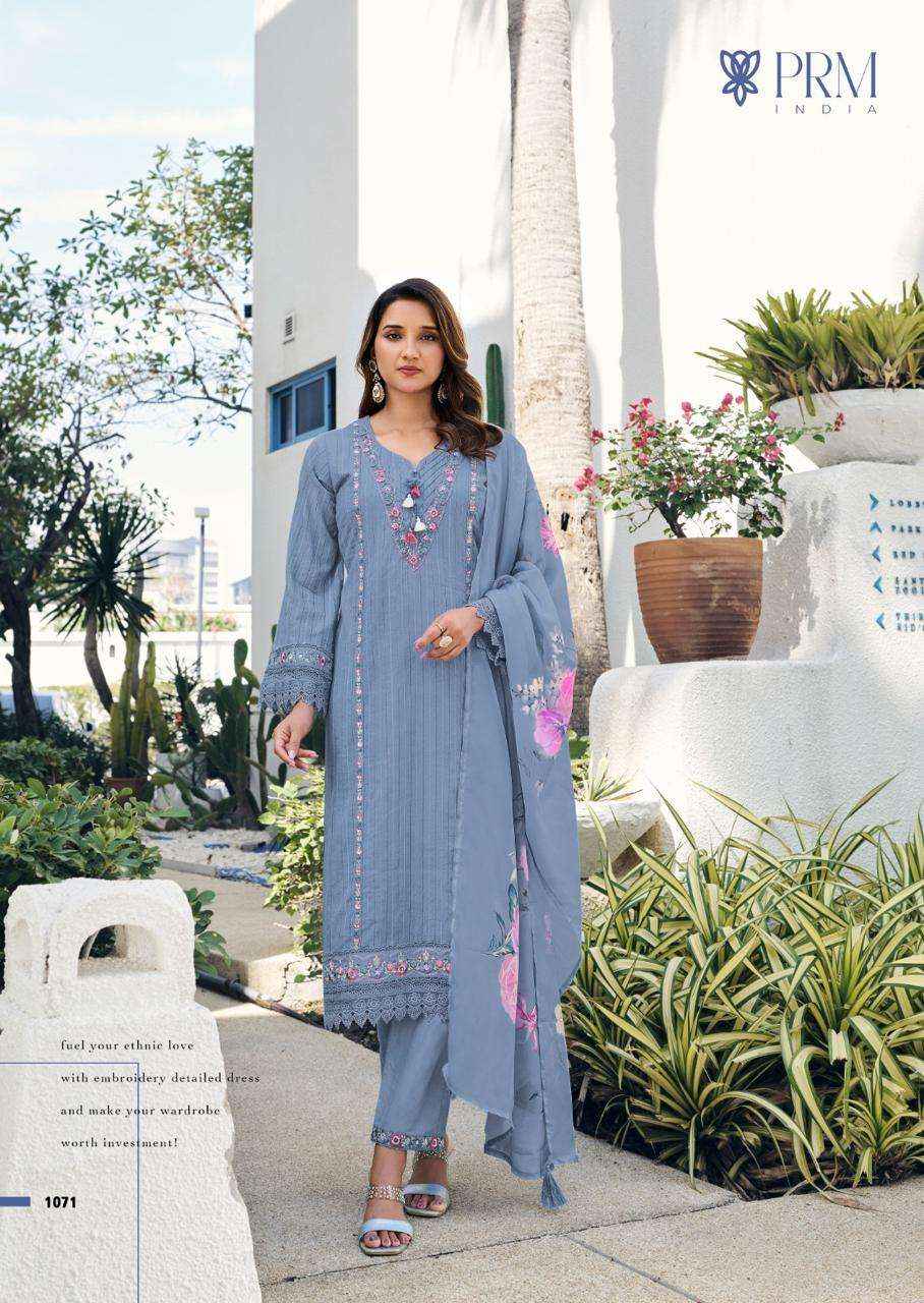PRM INDIA MAISHA EMBROIDERY DESIGNER READY MADE LADIES SUIT WhOLESALE RATE ( 6 PCS CATALOG )