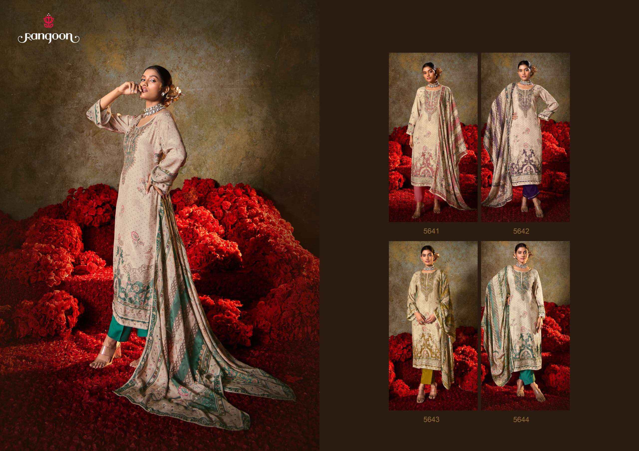 Rangoon Siddhi Muslin Readymade Suit Wholesale Price ( 4 Pcs Catalog )
