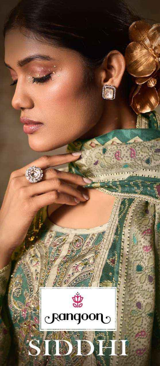 Rangoon Siddhi Muslin Readymade Suit Wholesale Price ( 4 Pcs Catalog )