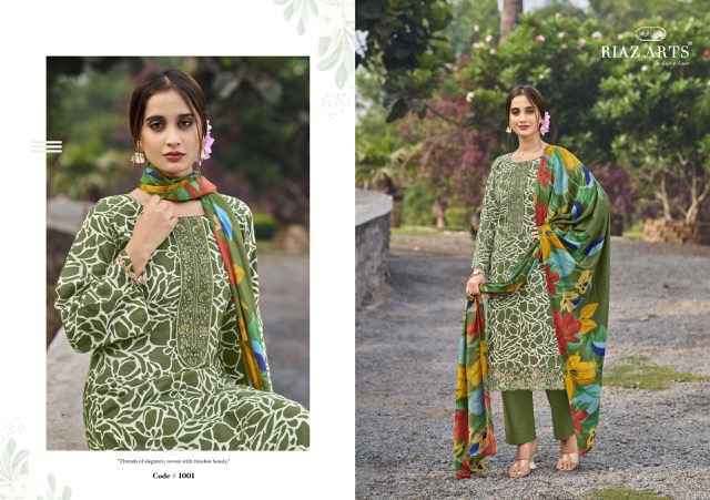 Riaz Arts Artisan Story Cotton Dress Material WHolesale Price ( 6 Pcs Catalog )