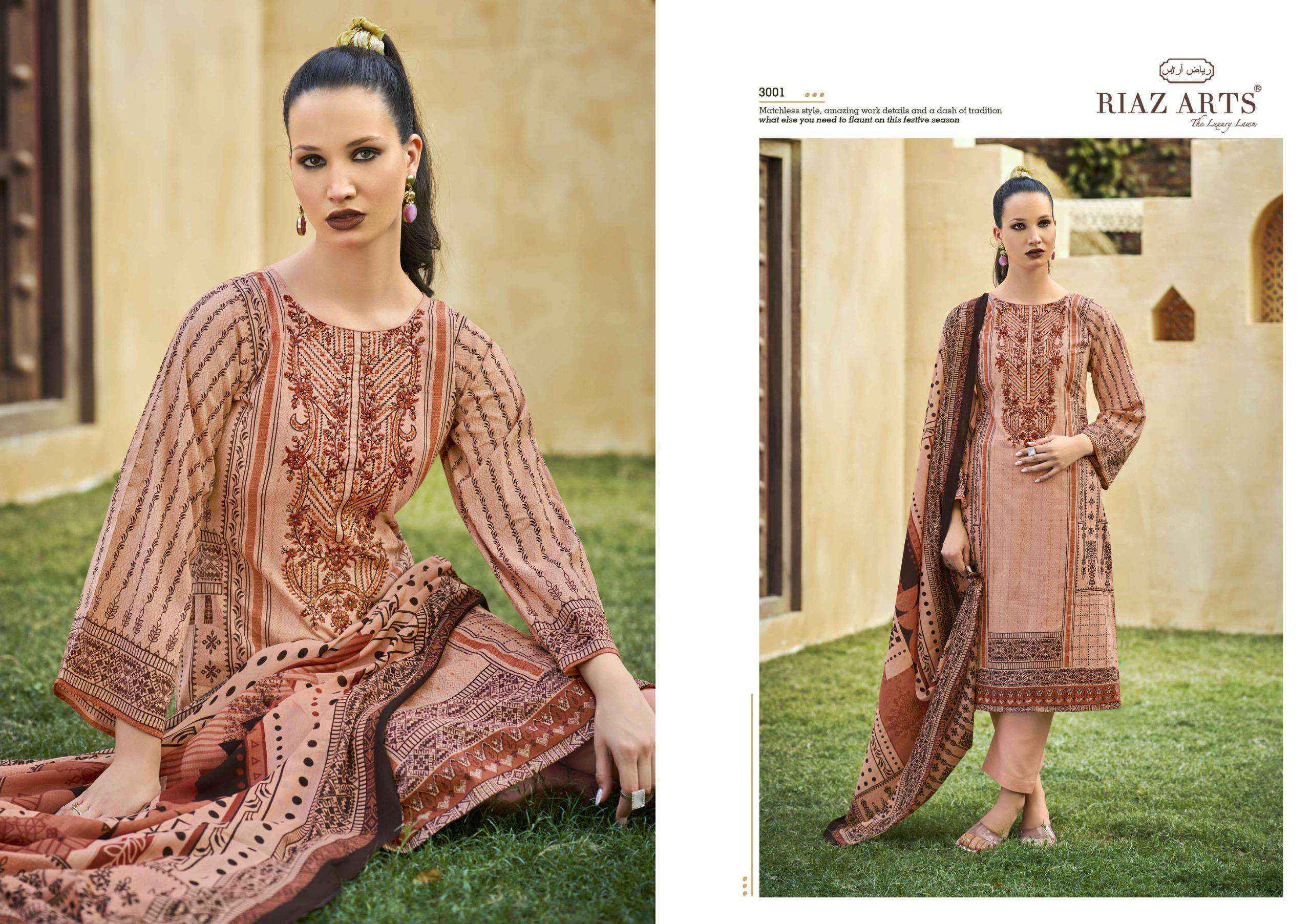 Riaz Arts Musafir Vol 25 Lawn Cotton Suits - Surat Market Wholesale ( 6 pcs Catalogue )