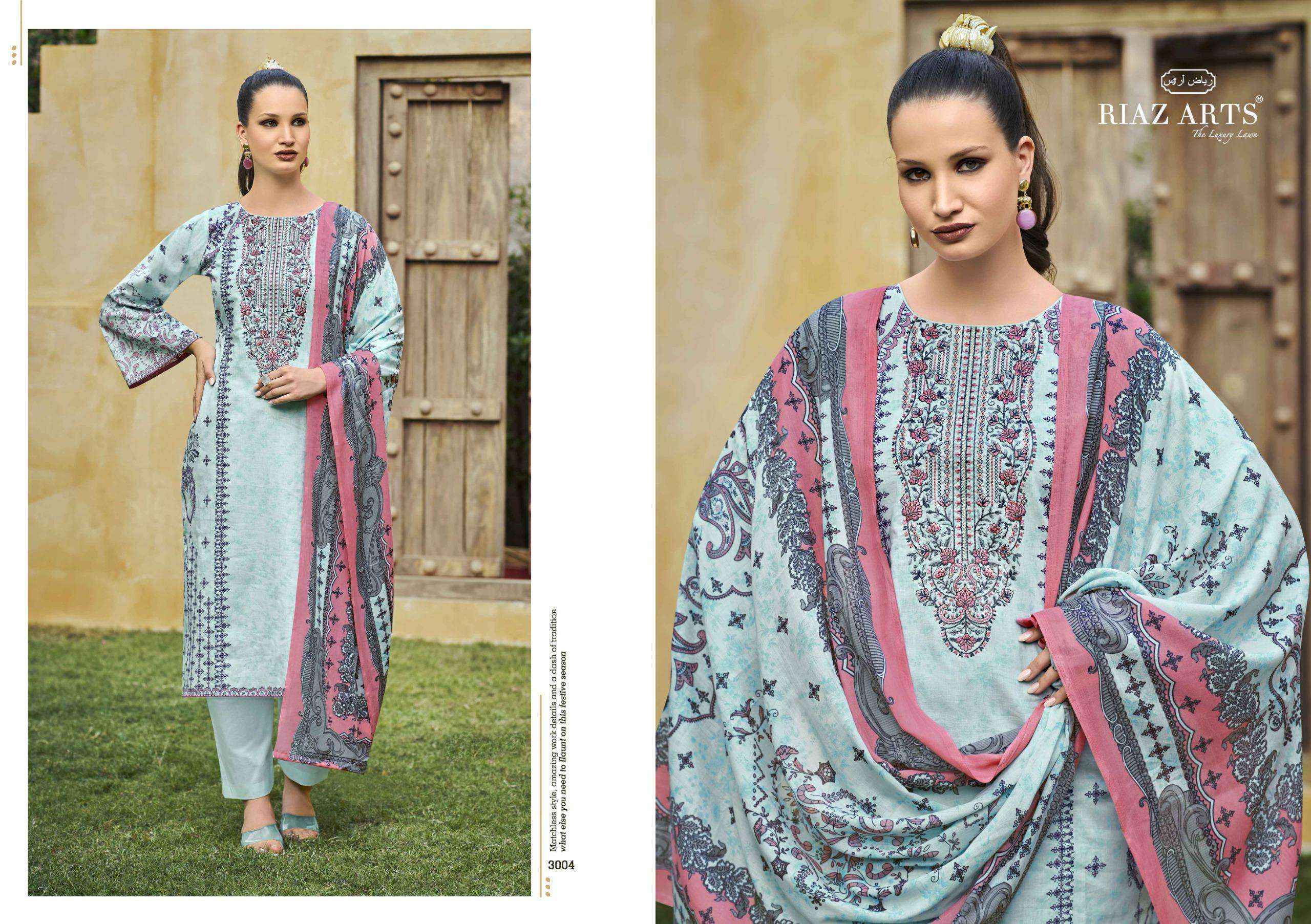 Riaz Arts Musafir Vol 25 Lawn Cotton Suits - Surat Market Wholesale ( 6 pcs Catalogue )