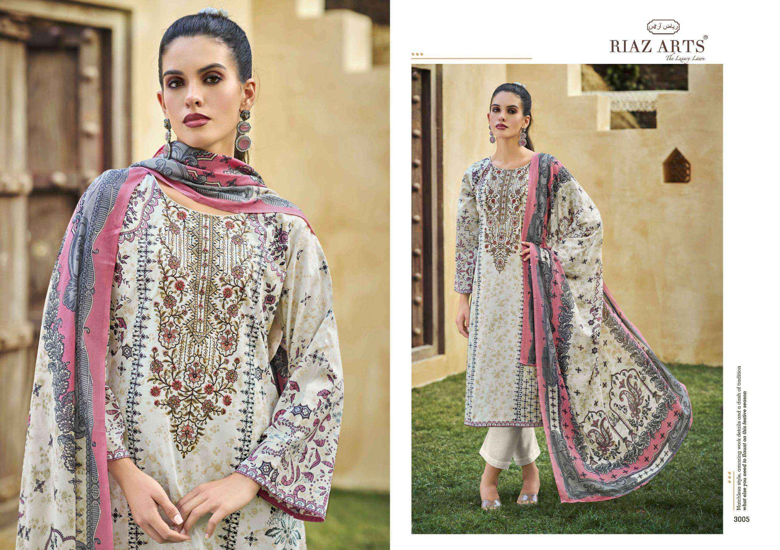 Riaz Arts Musafir Vol 25 Lawn Cotton Suits - Surat Market Wholesale ( 6 pcs Catalogue )