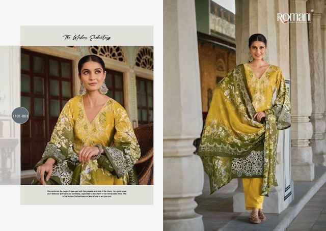 Romani Aarzu Vol 17 Cotton Dress Material - Surat Wholesale Market ( 8 pcs Catalogue )