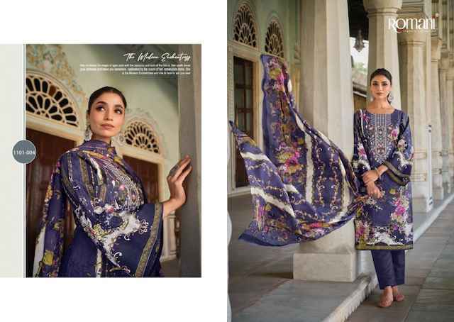 Romani Aarzu Vol 17 Cotton Dress Material - Surat Wholesale Market ( 8 pcs Catalogue )