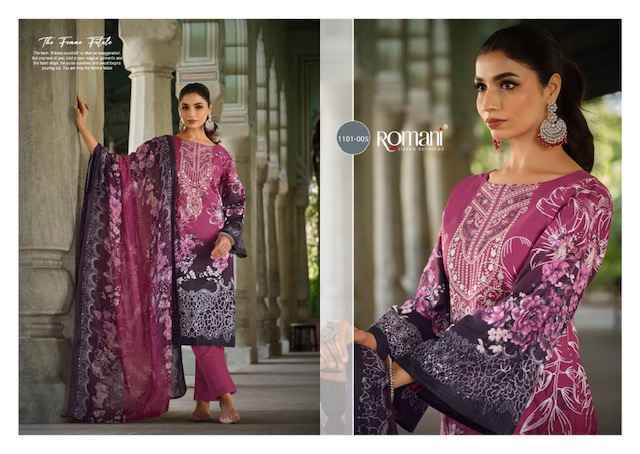 Romani Aarzu Vol 17 Cotton Dress Material - Surat Wholesale Market ( 8 pcs Catalogue )