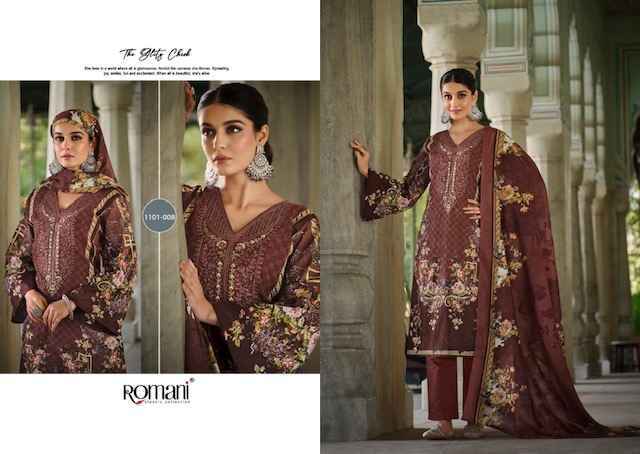 Romani Aarzu Vol 17 Cotton Dress Material - Surat Wholesale Market ( 8 pcs Catalogue )