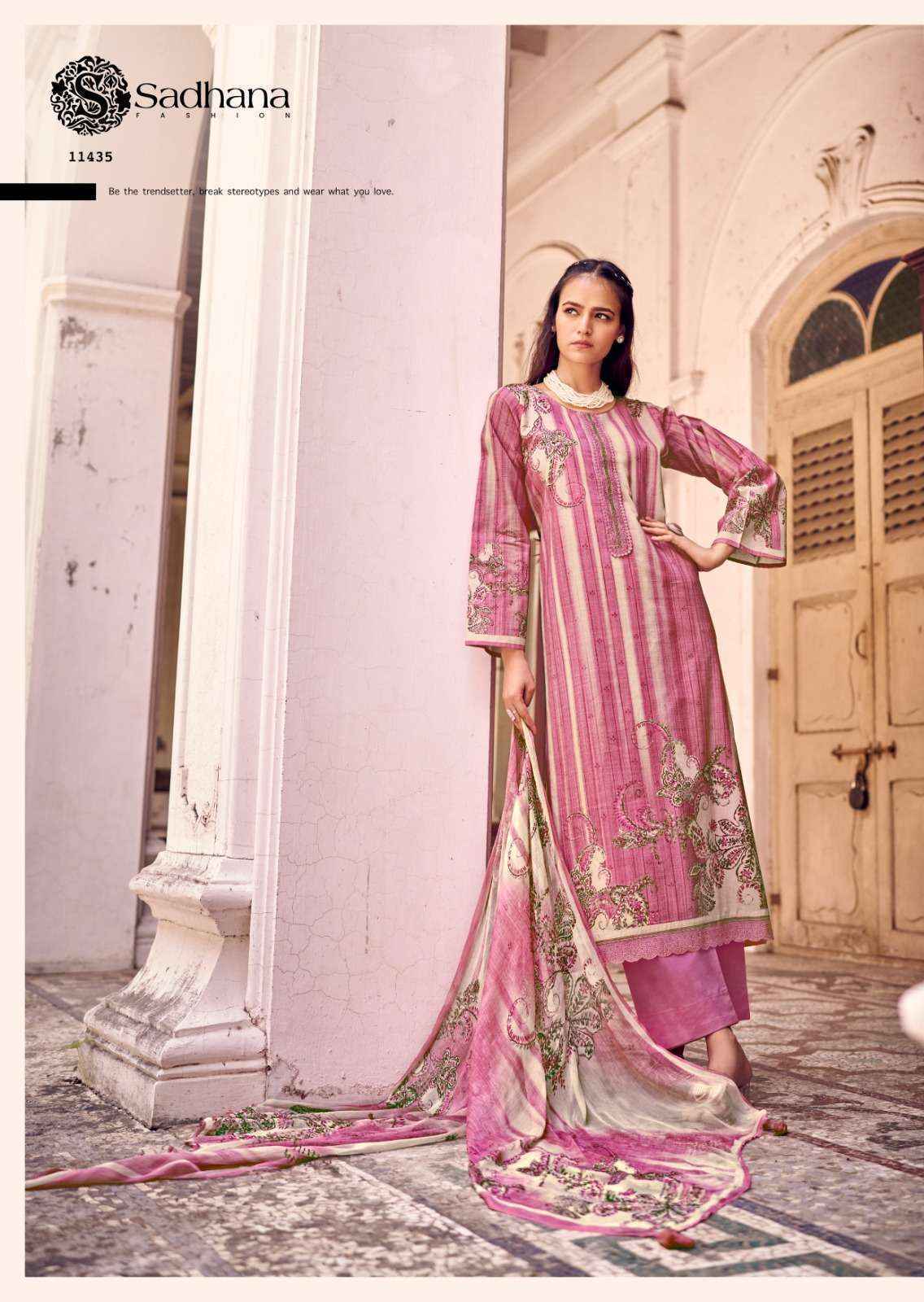 Sadhana Fashion Rohi Lawn Cotton Dress Material Wholesale Price ( 6 pcs Catalog )