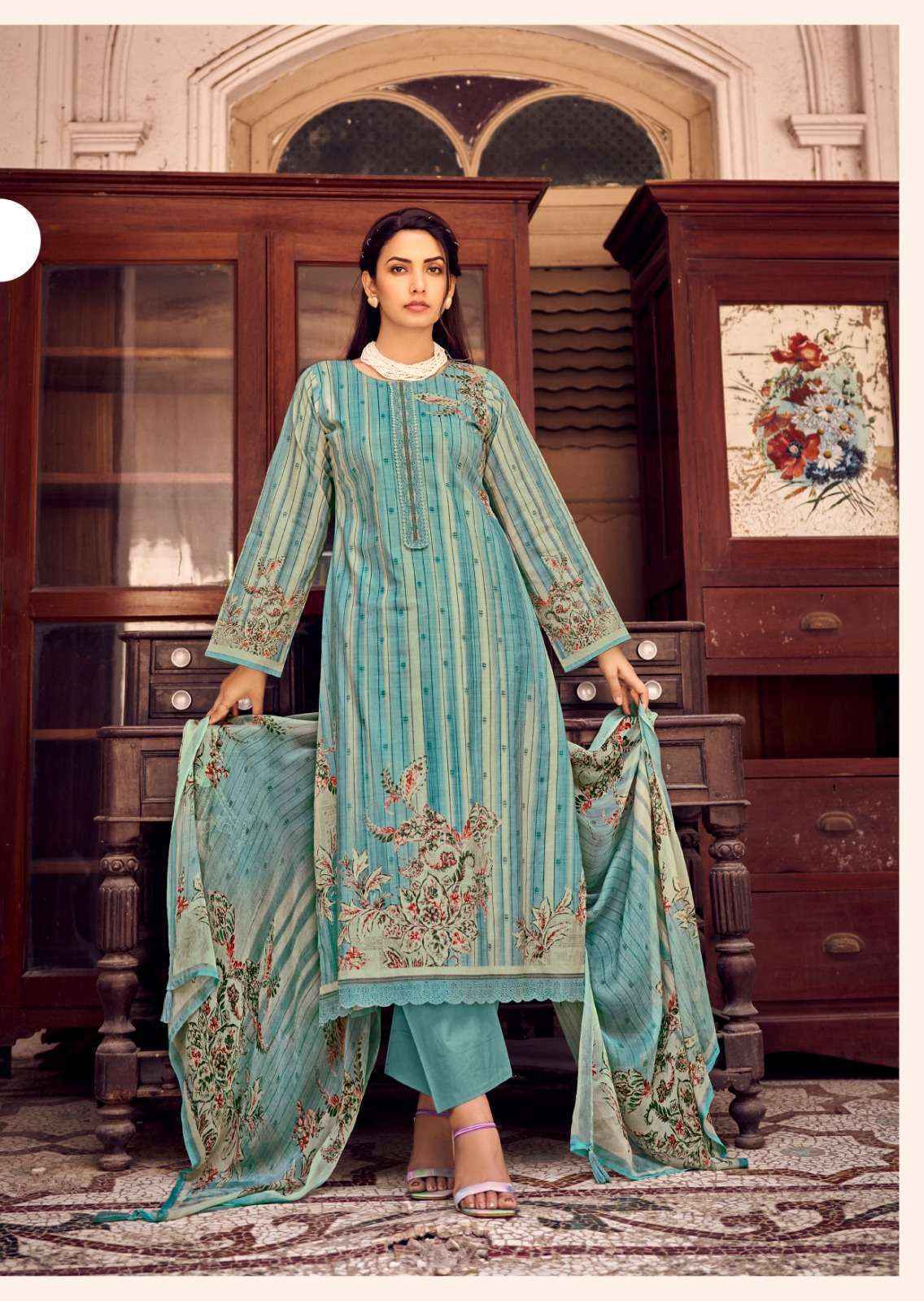 Sadhana Fashion Rohi Lawn Cotton Dress Material Wholesale Price ( 6 pcs Catalog )