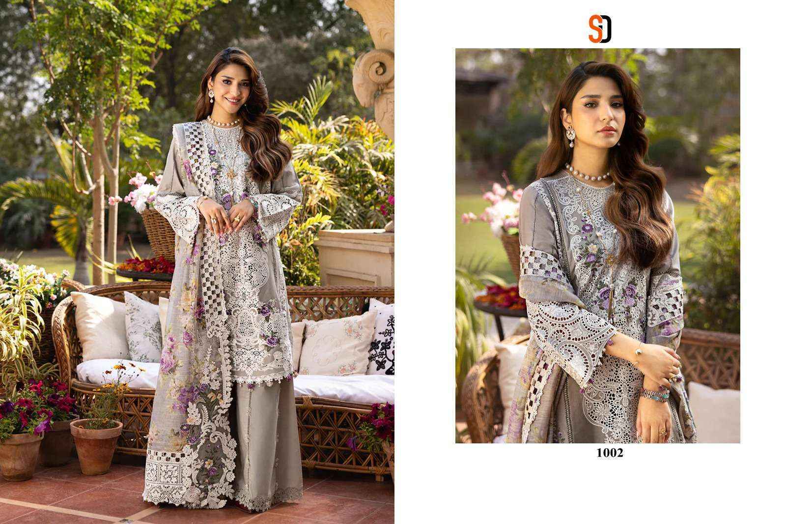 Shraddha Designer Elaf Vol 1 Cotton Pakistani suits ( 4 pcs Catalogue )