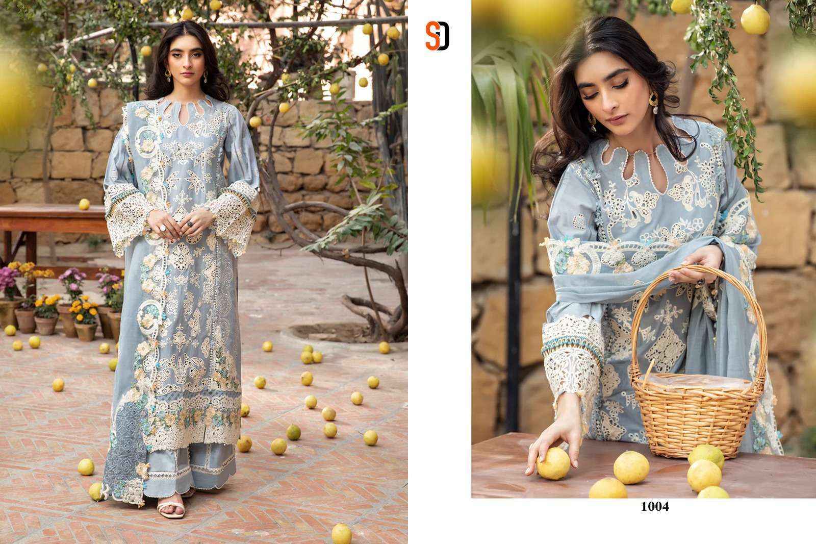 Shraddha Designer Elaf Vol 1 Cotton Pakistani suits ( 4 pcs Catalogue )
