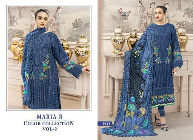 Shree Fabs Maria B Colour Collection Vol 2 Cotton Dress Material ( 4 pcs Catalogue )