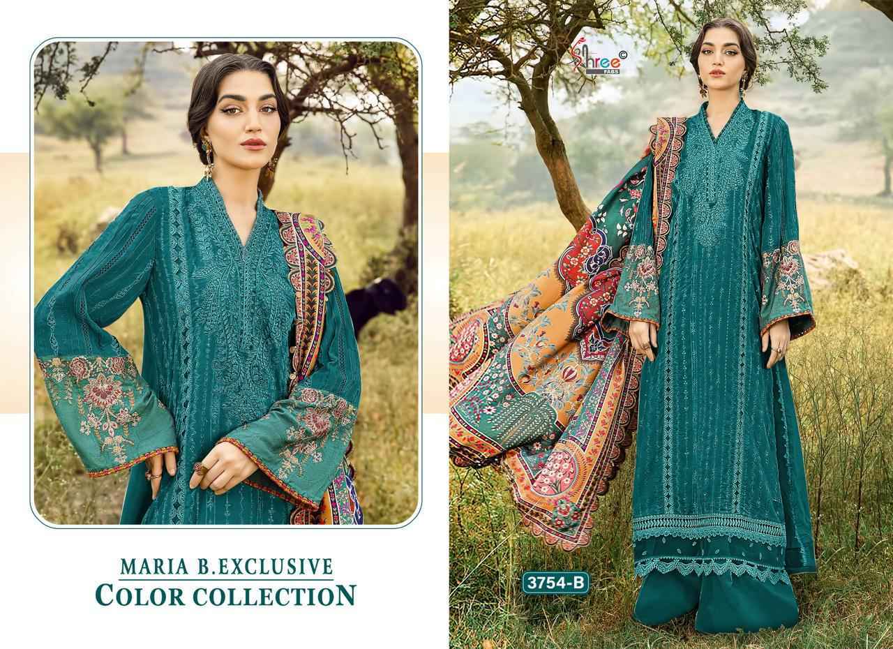 Shree Fabs Maria B Exclusive Colour Collection Rayon Pakistani Suits ( 4 pcs Catalogue )