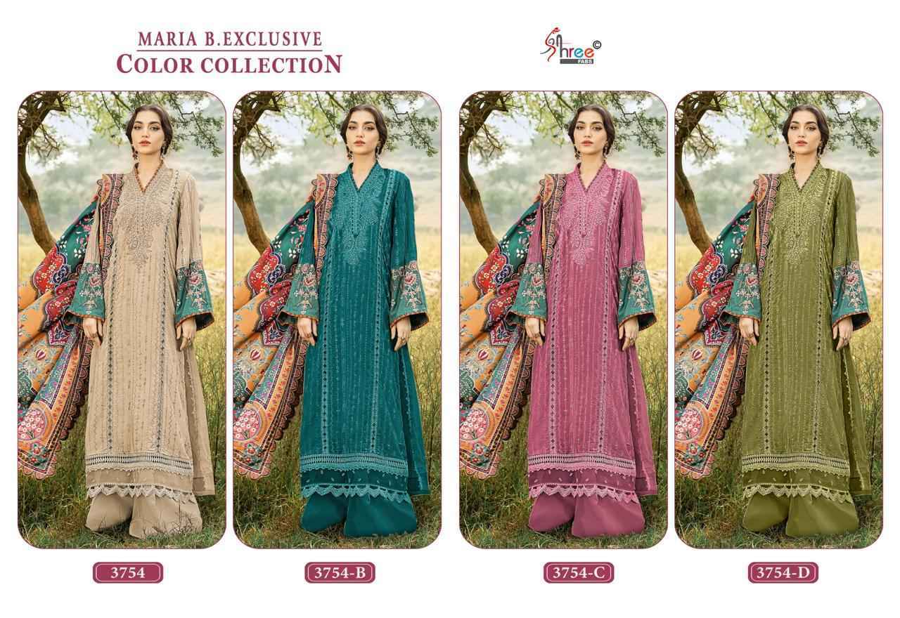Shree Fabs Maria B Exclusive Colour Collection Rayon Pakistani Suits ( 4 pcs Catalogue )