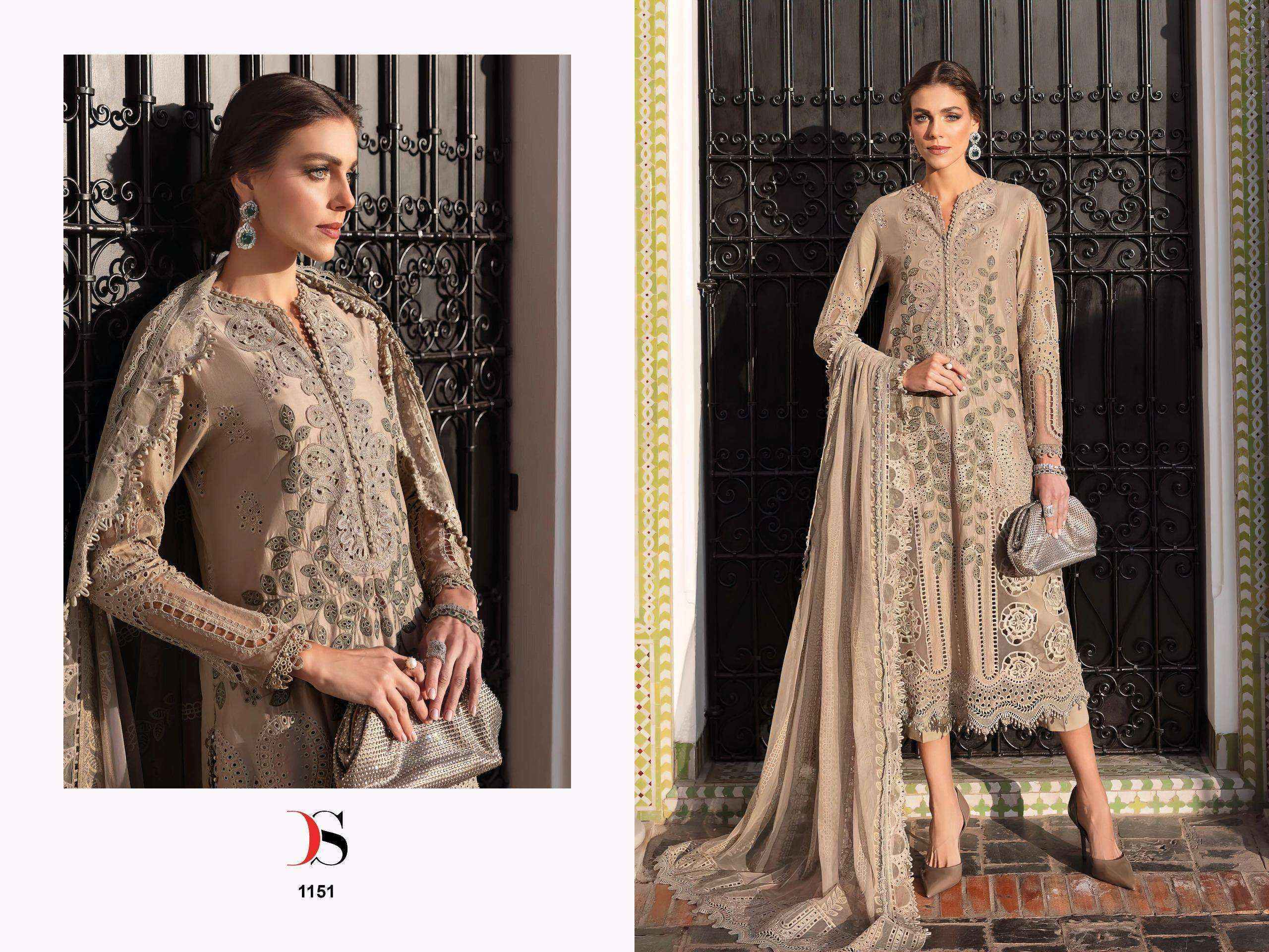 Shree Fabs Maria B Premium Embroidered 25 Cotton Pakistani Suits ( 4 pcs Catalogue )