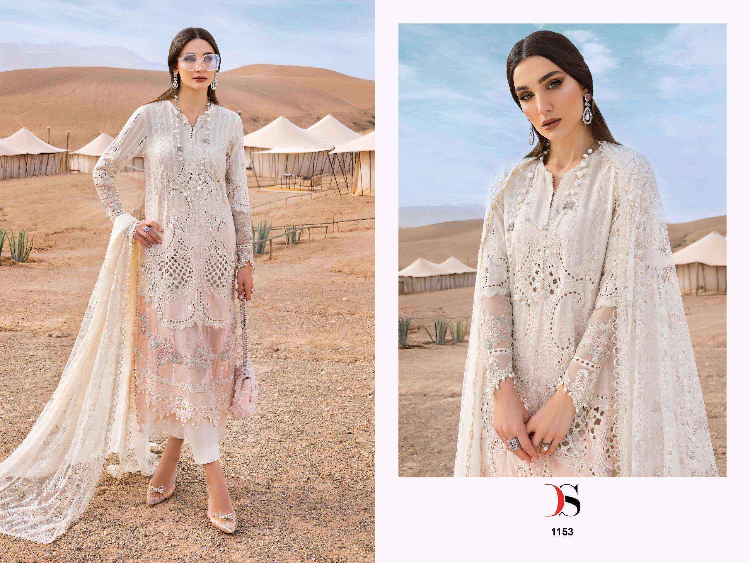 Shree Fabs Maria B Premium Embroidered 25 Cotton Pakistani Suits ( 4 pcs Catalogue )